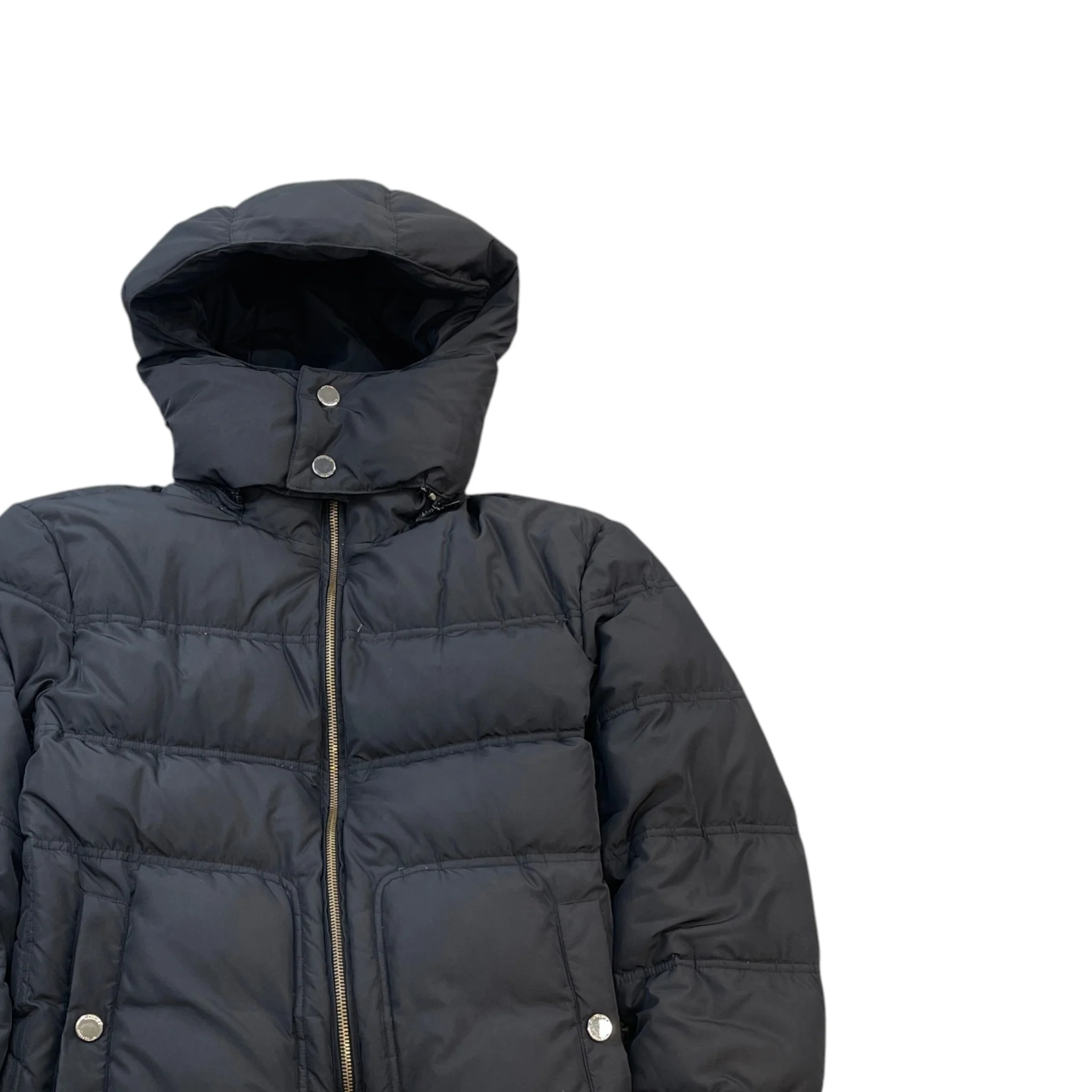 Men's Plain Down Jacket Black Size IT 48 / M - Image 3