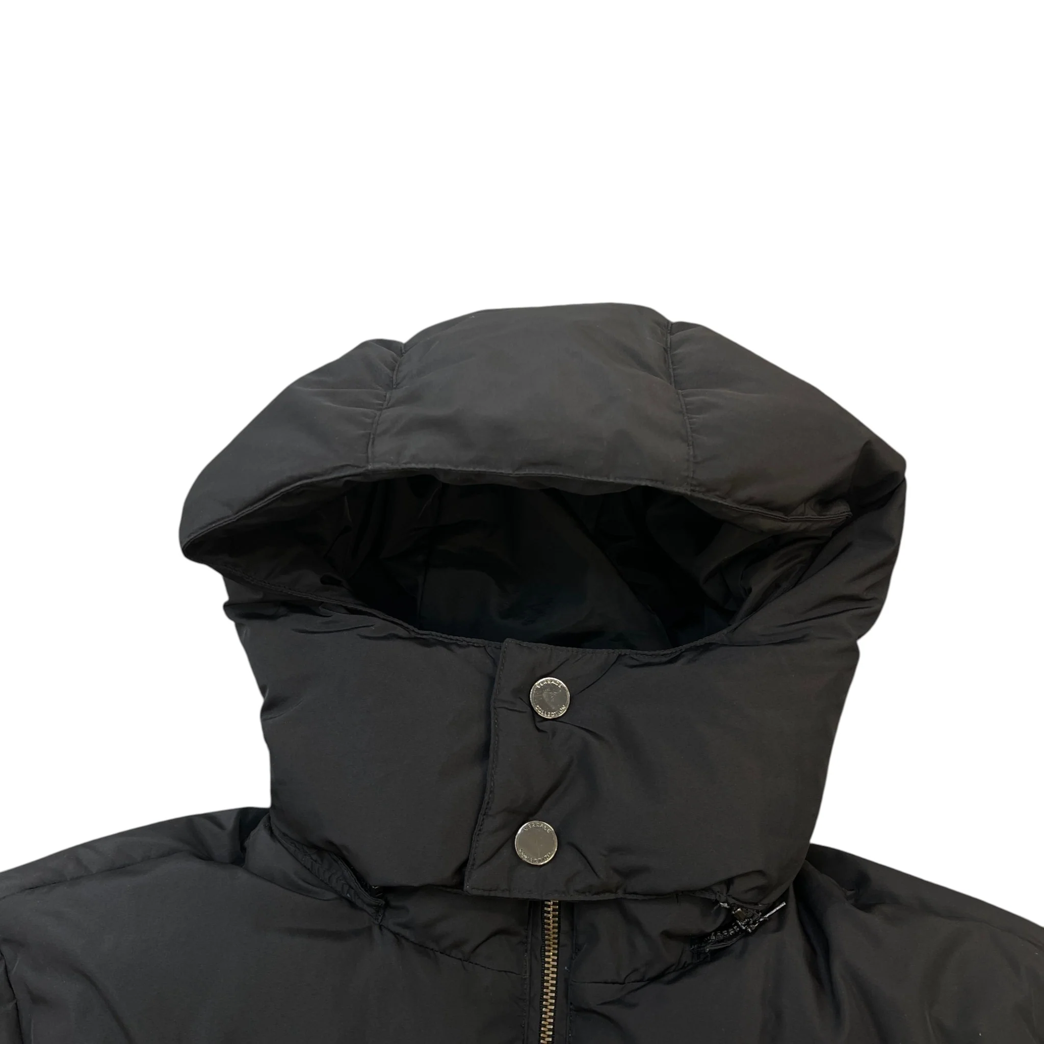 Men's Plain Down Jacket Black Size IT 48 / M - Image 8