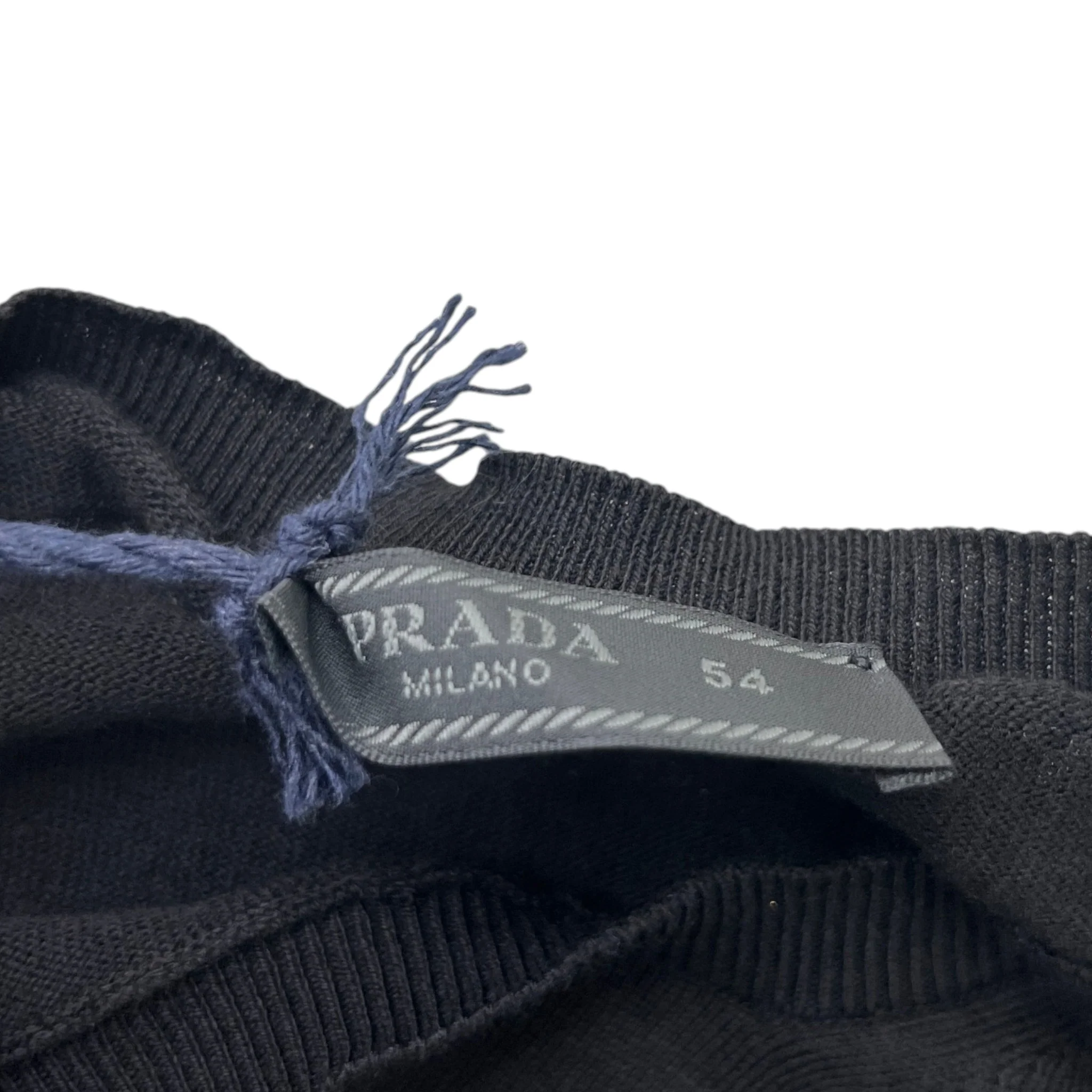 Men's Plain Wool Jumper Black Size IT 54 / UK XXL - Image 7
