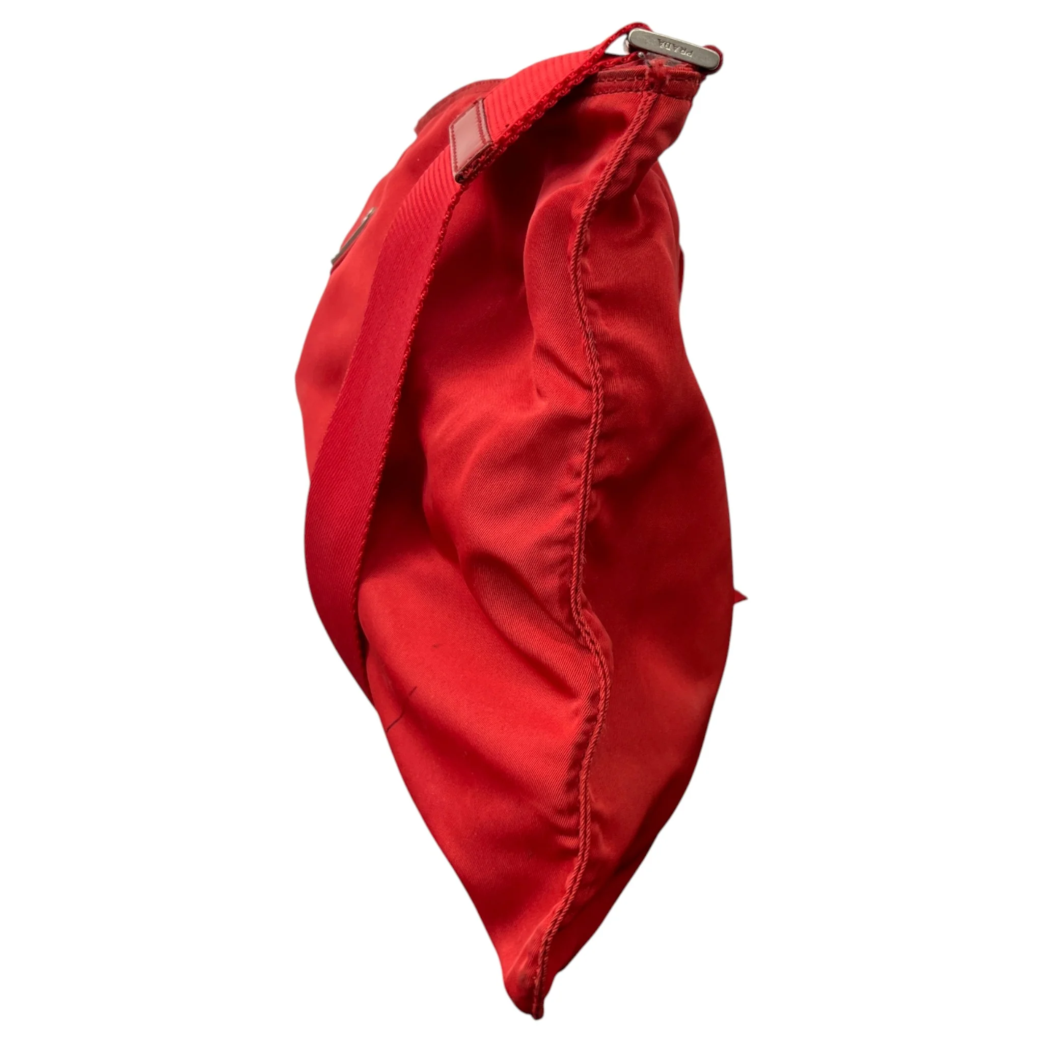 Men's Plaque Logo Bag Red - Image 6