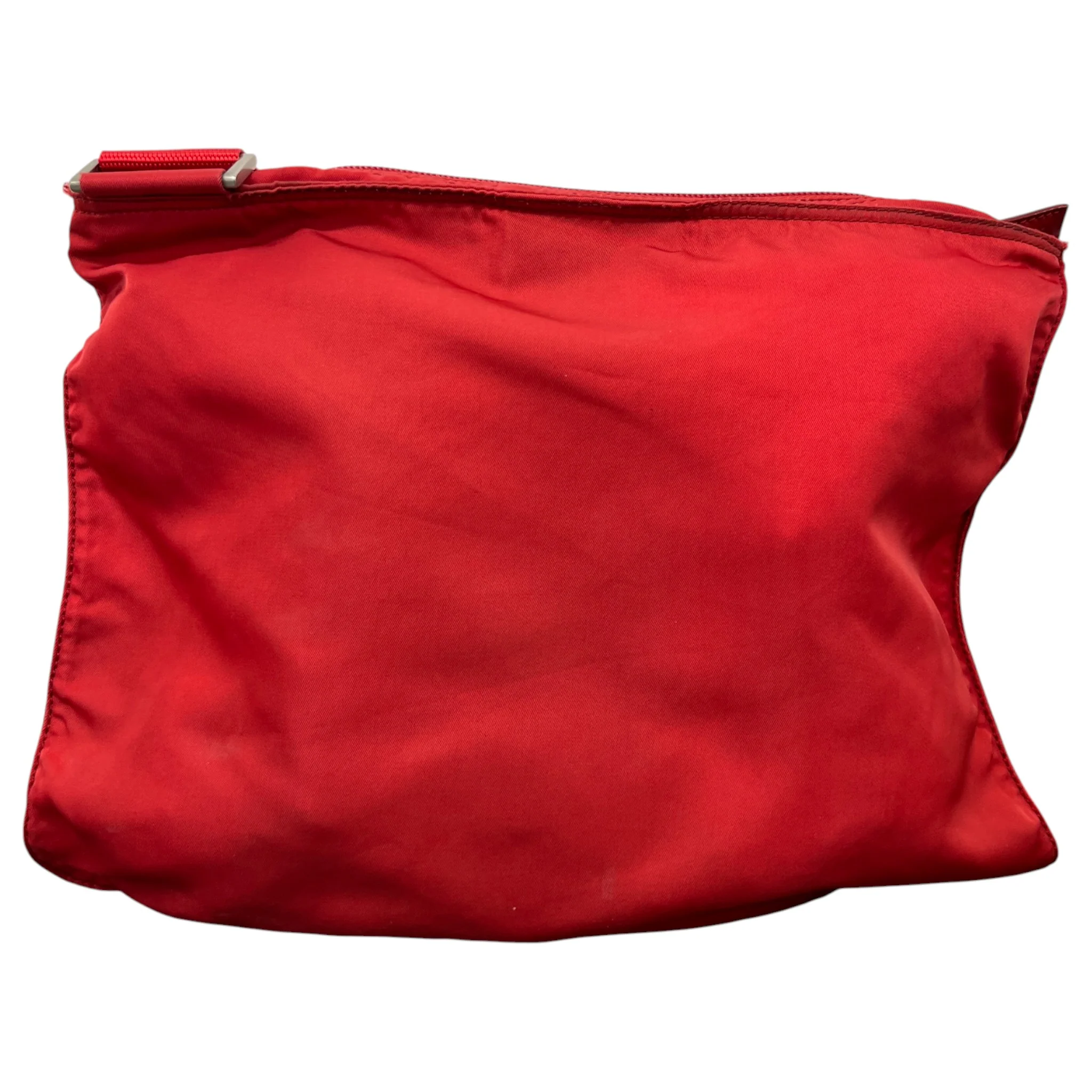 Men's Plaque Logo Bag Red - Image 8