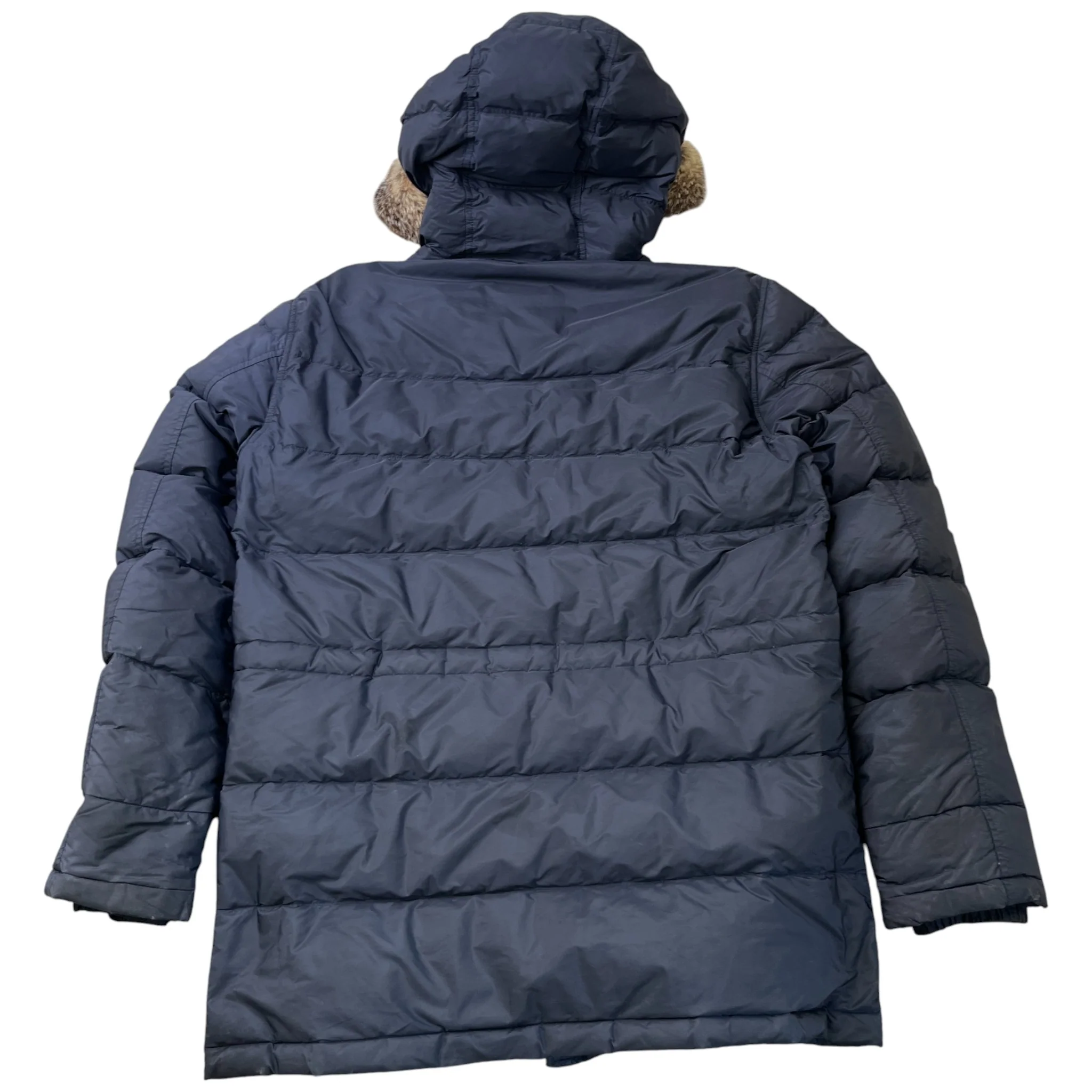Men's Plaque Logo Down Jacket Navy Size IT 48 / M - Image 2