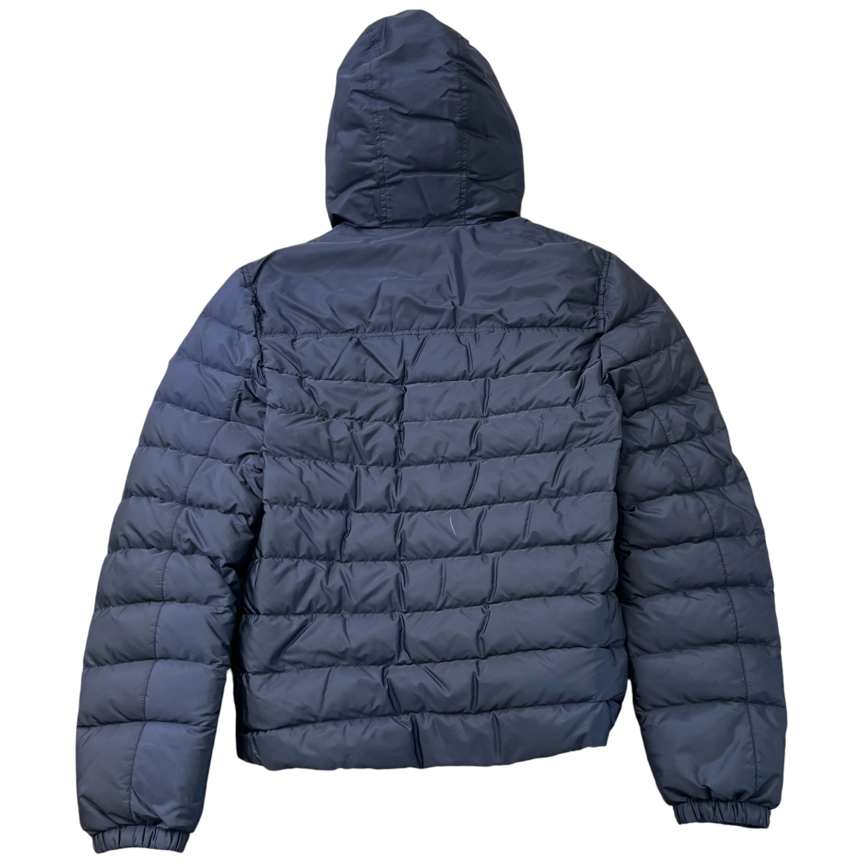Men's Plaque Logo Down Jacket Navy Size IT 48 / M - Image 2