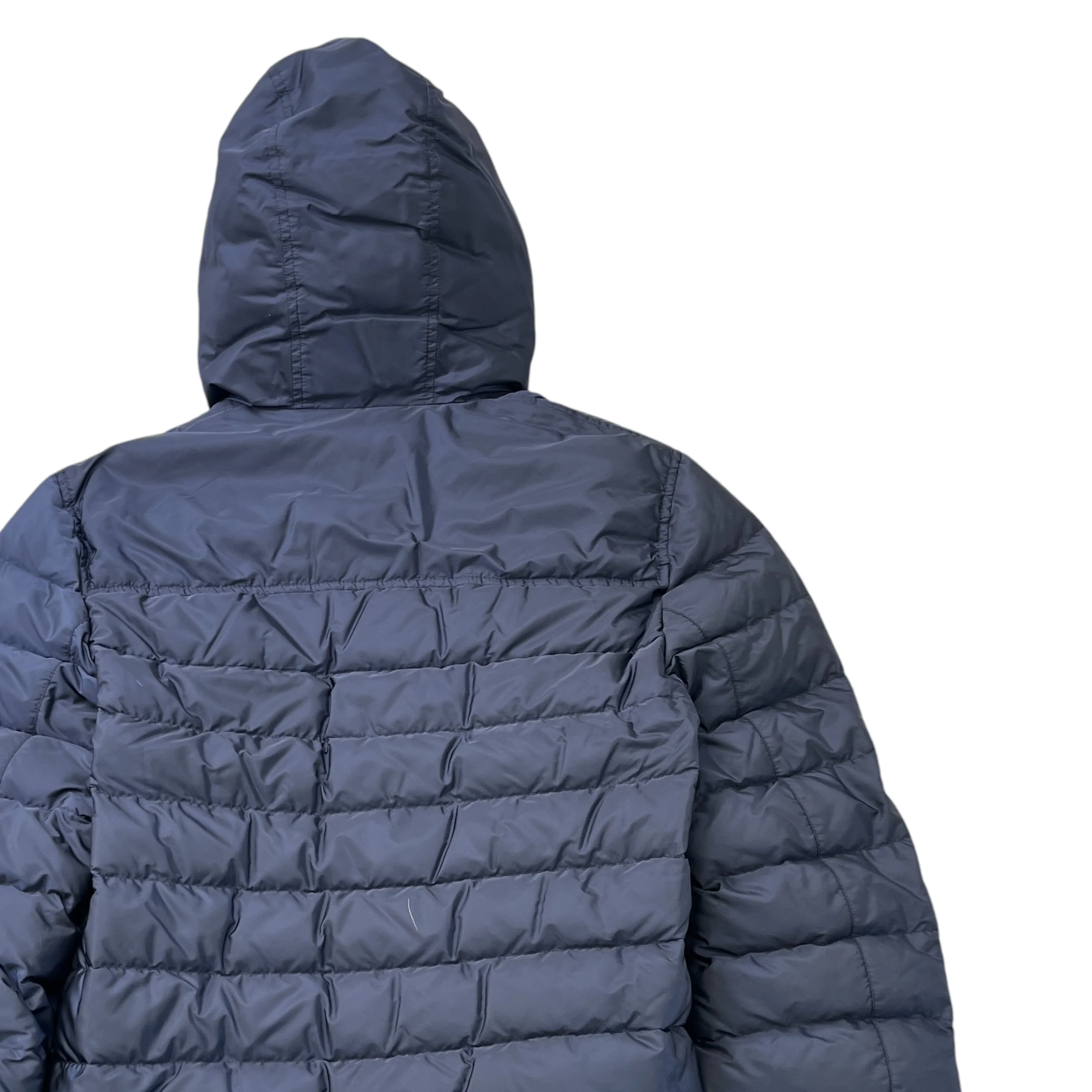 Men's Plaque Logo Down Jacket Navy Size IT 48 / M - Image 4
