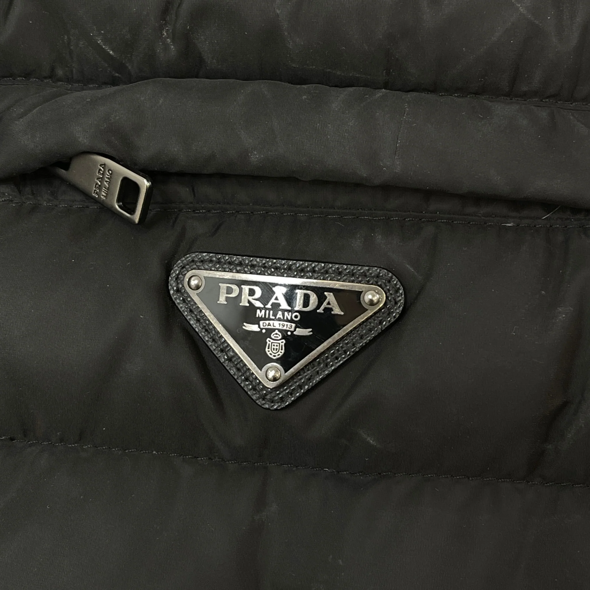 Men's Plaque Logo Gilet Black Size IT 50 / L - Image 5