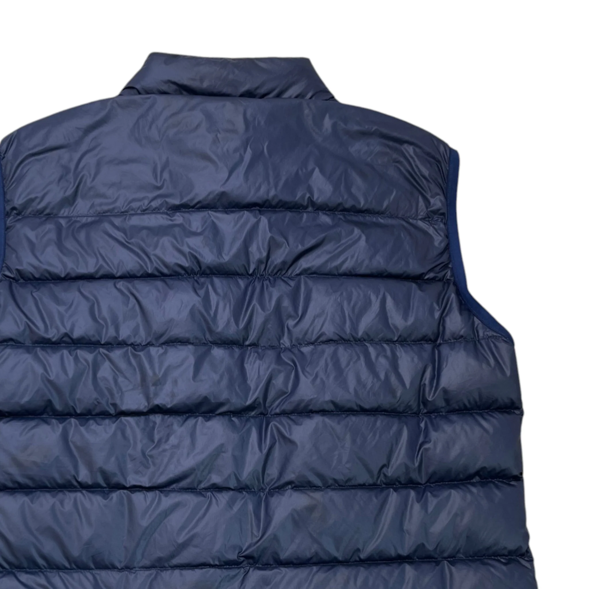 Men's Plaque Logo Gilet Navy Size IT 52 / XL - Image 4
