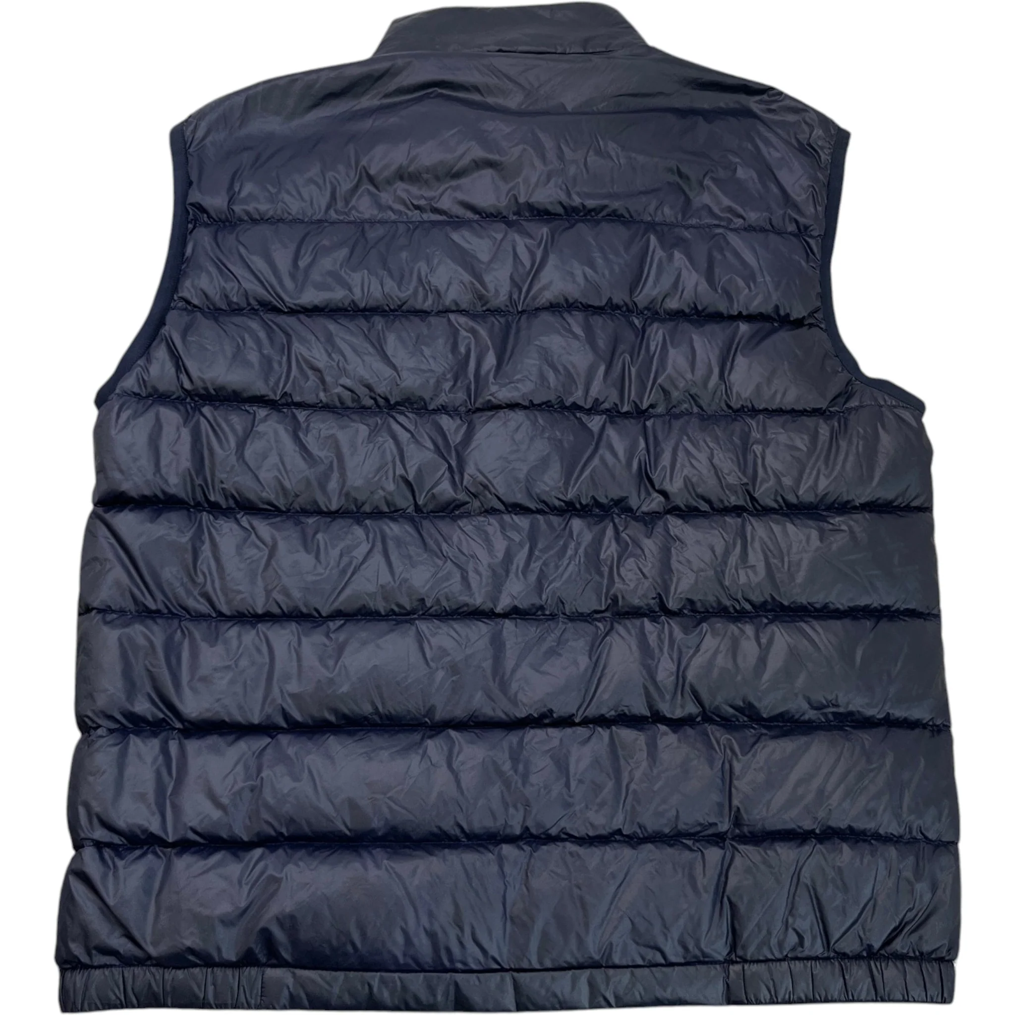 Men's Plaque Logo Gilet Navy Size IT 56 / XXXL - Image 2