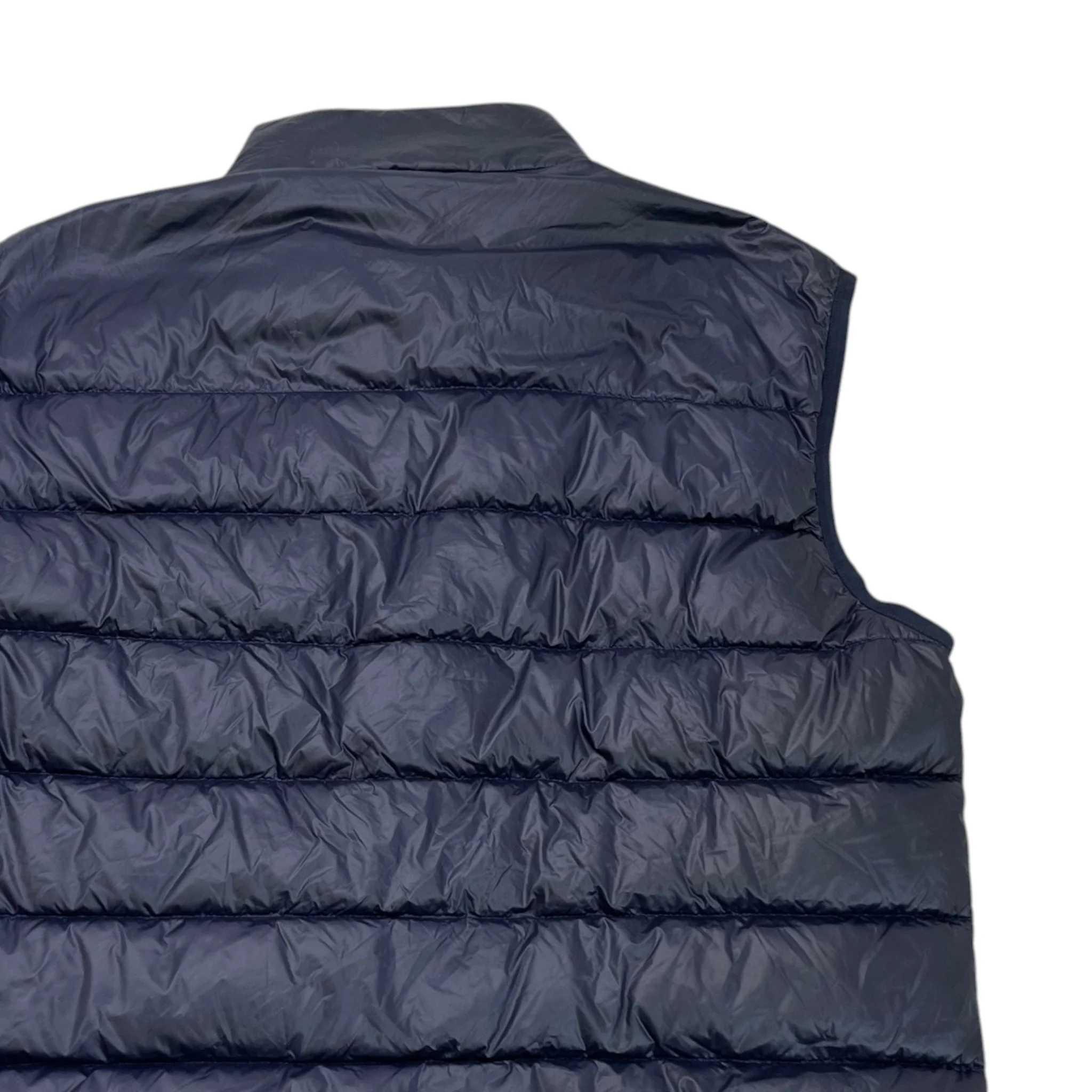 Men's Plaque Logo Gilet Navy Size IT 56 / XXXL - Image 4