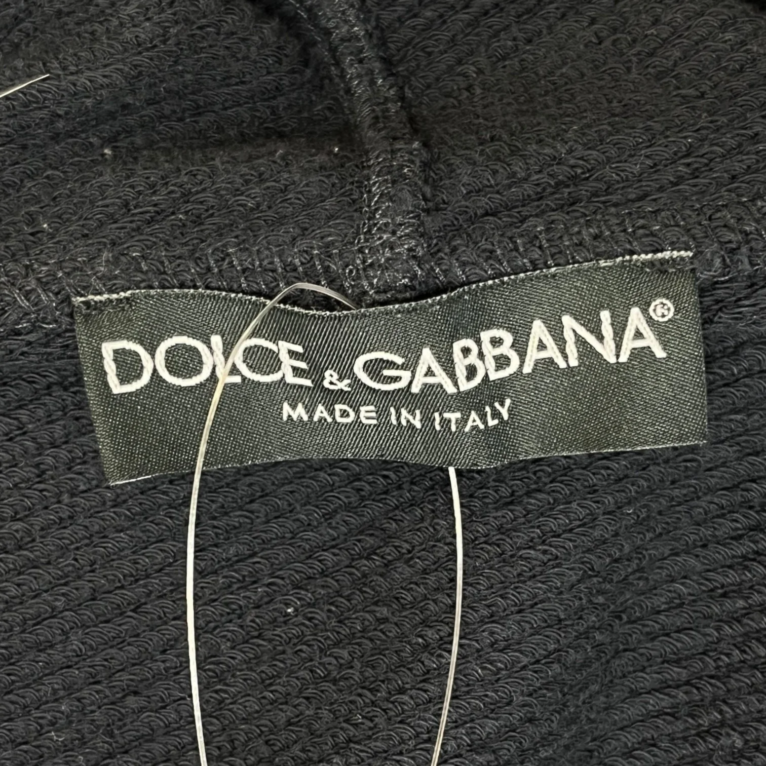 Men's Plaque Logo Hoodie Navy Size IT 46 / UK S - Image 5