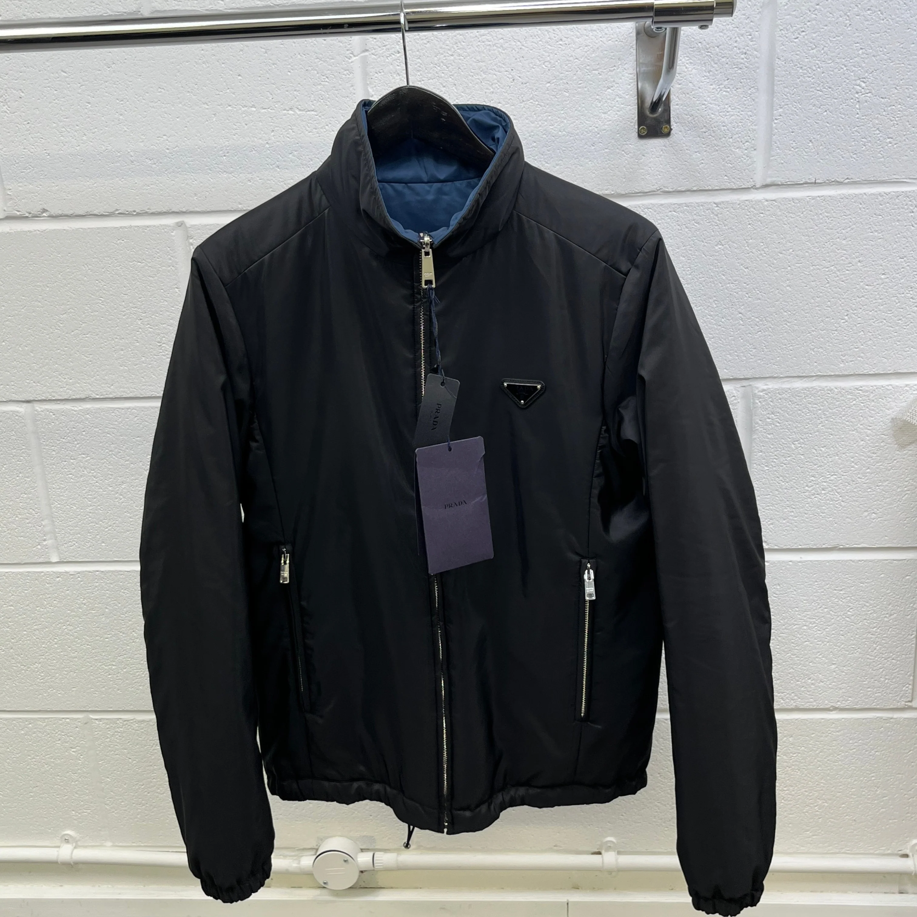 Men's Plaque Logo Jacket Black Size IT 46 / S - Image 14