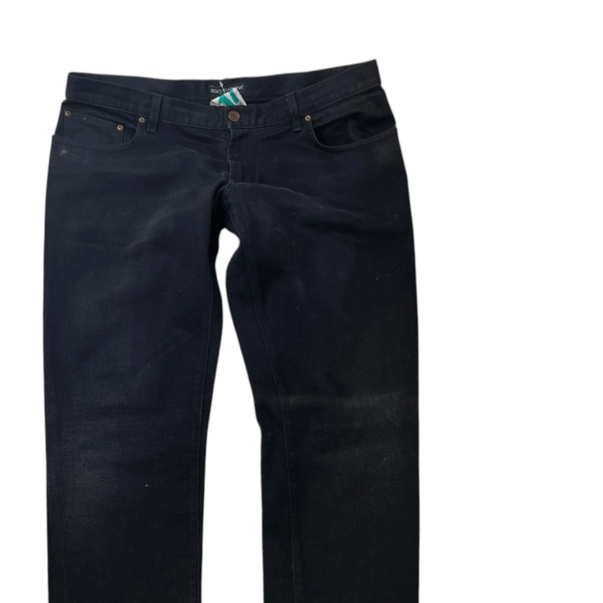 Men's Plaque Logo Jeans Black Size IT 50 / UK 34 - Image 3