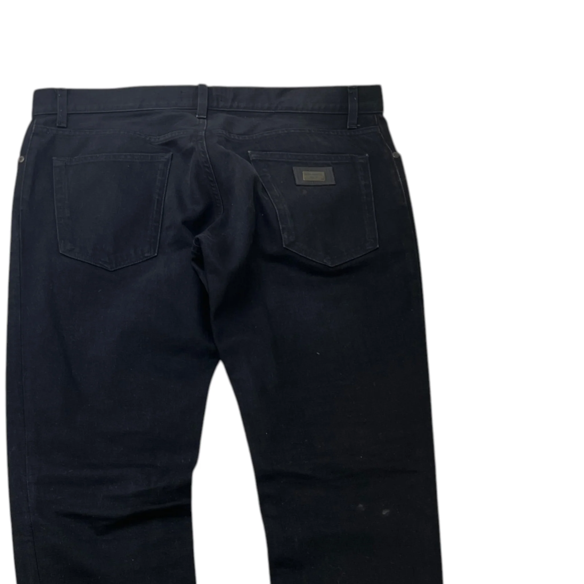 Men's Plaque Logo Jeans Black Size IT 50 / UK 34 - Image 4