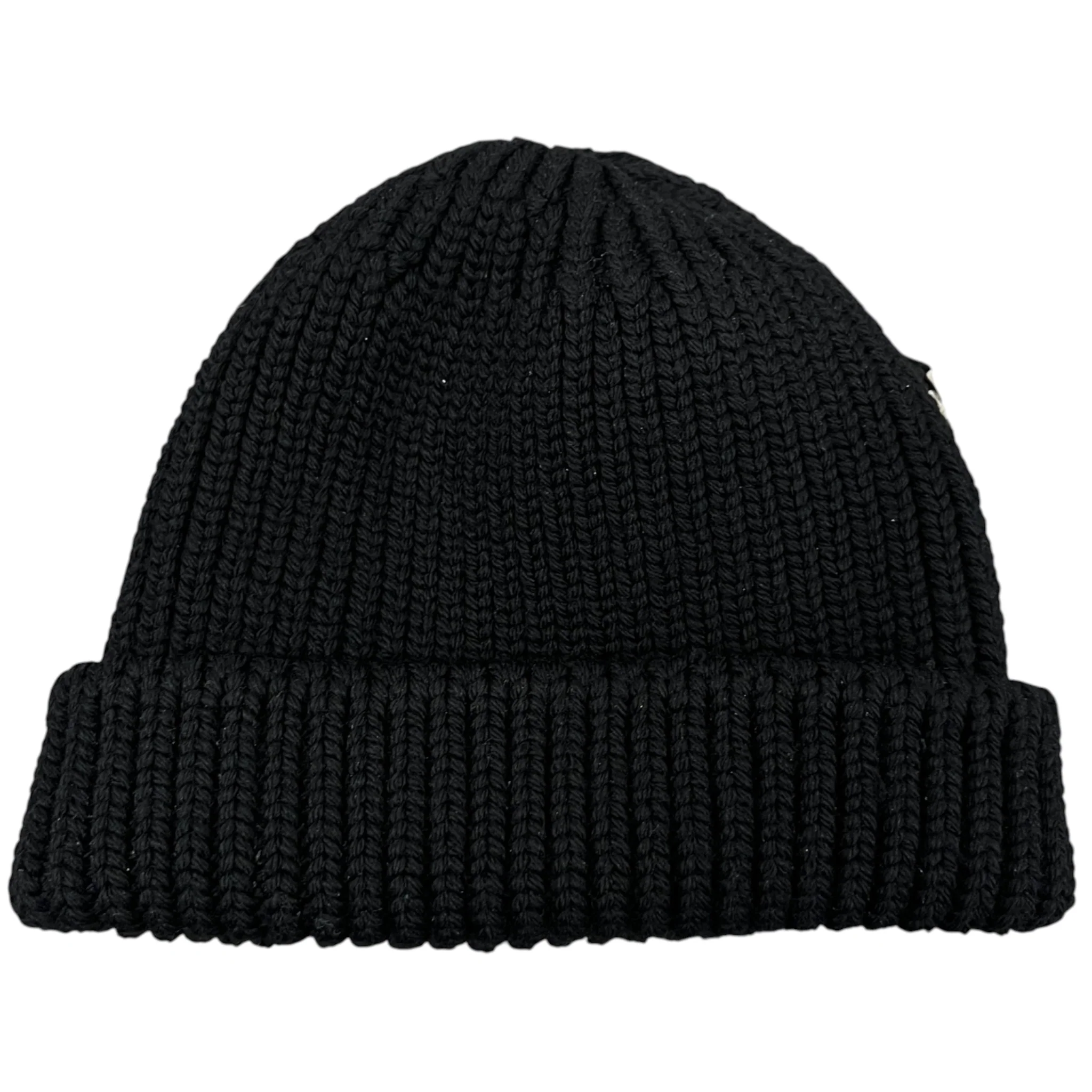 Men's Plaque Logo Pouch Hat Black Size M - Image 4