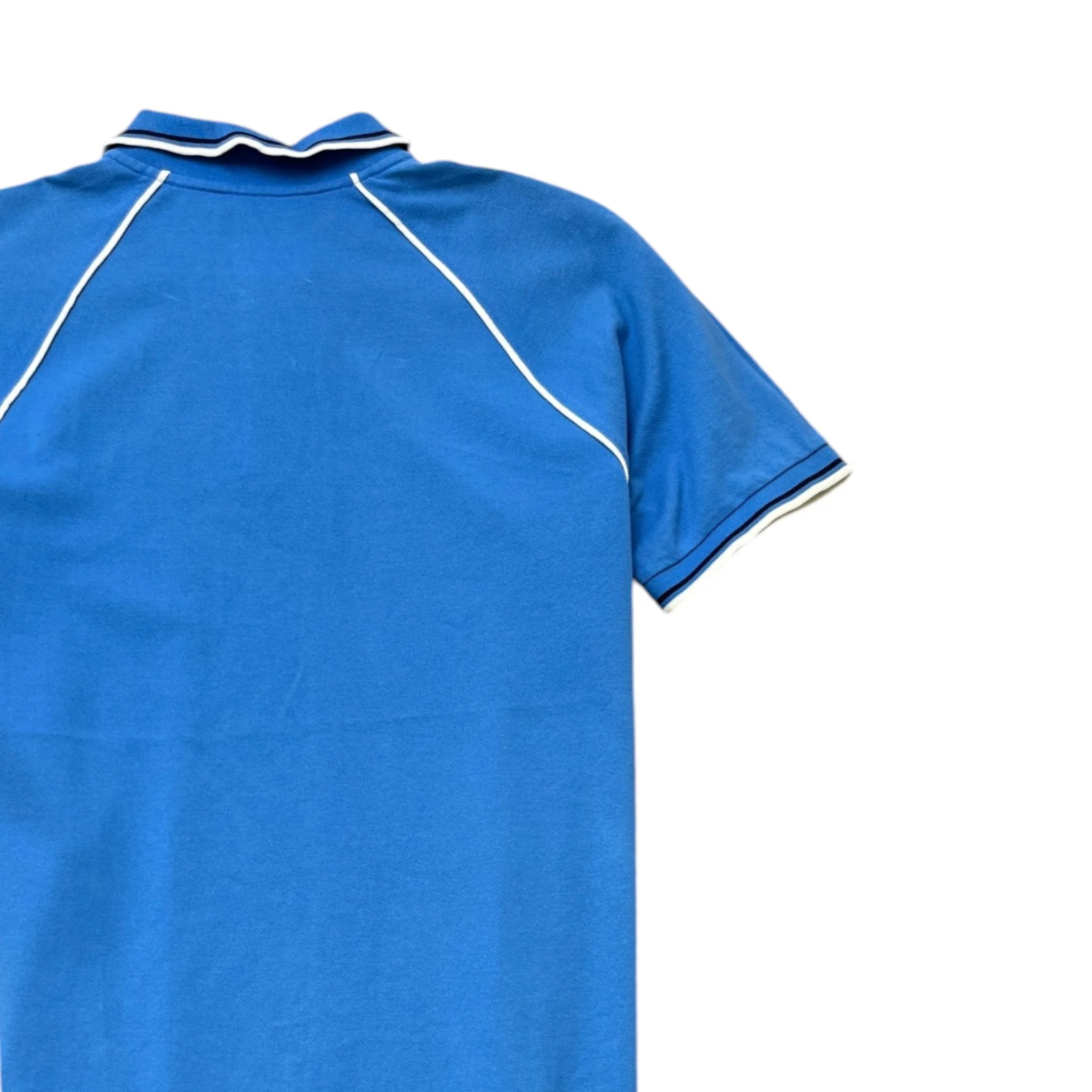 Men's Plaque Logo T-Shirt Blue Size XL - Image 4