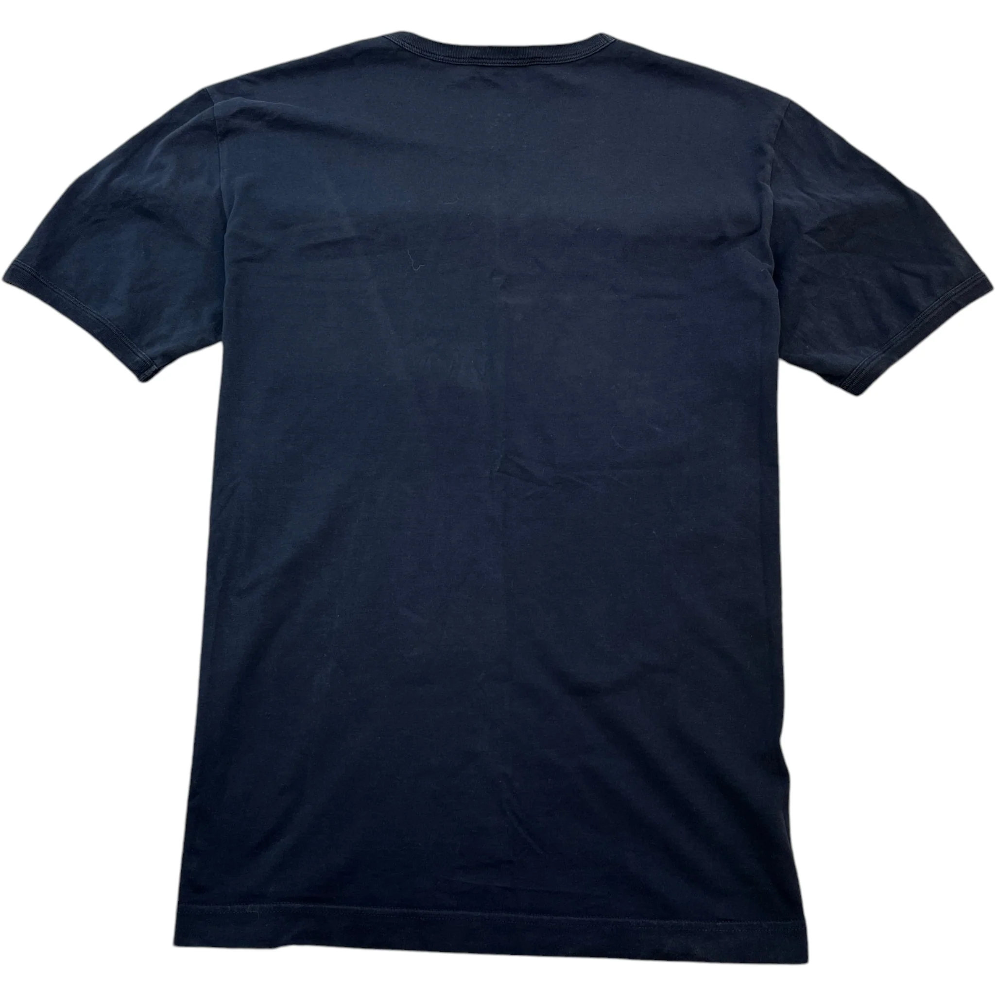 Men's Plaque Logo T-Shirt Navy Size IT 52 / UK XL - Image 2
