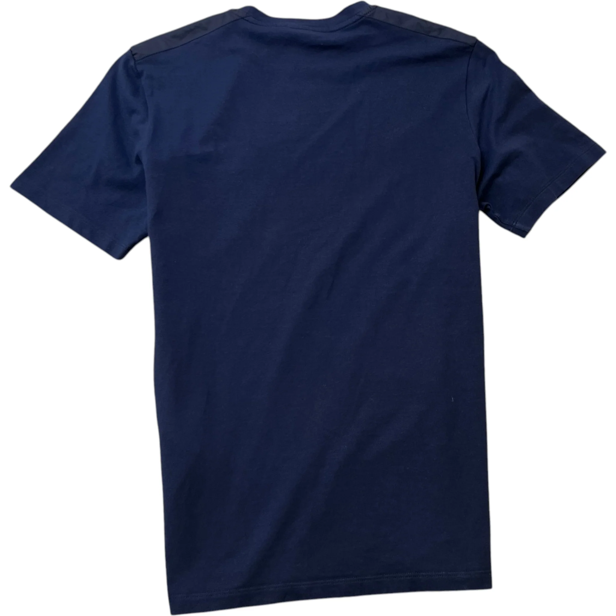 Men's Plaque Logo T-Shirt Navy Size S - Image 2