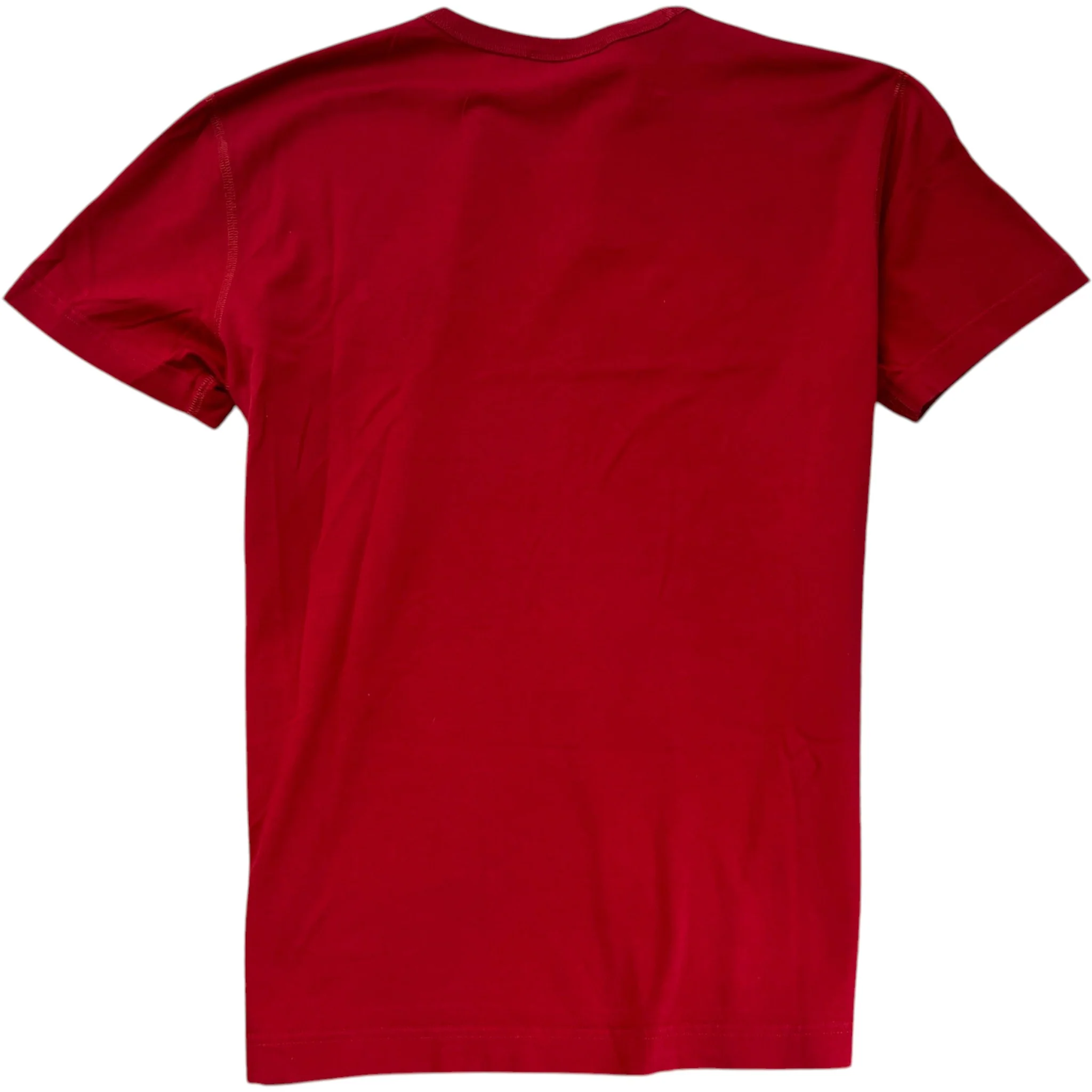 Men's Plaque Logo T-Shirt Red Size IT 48 / UK M - Image 2