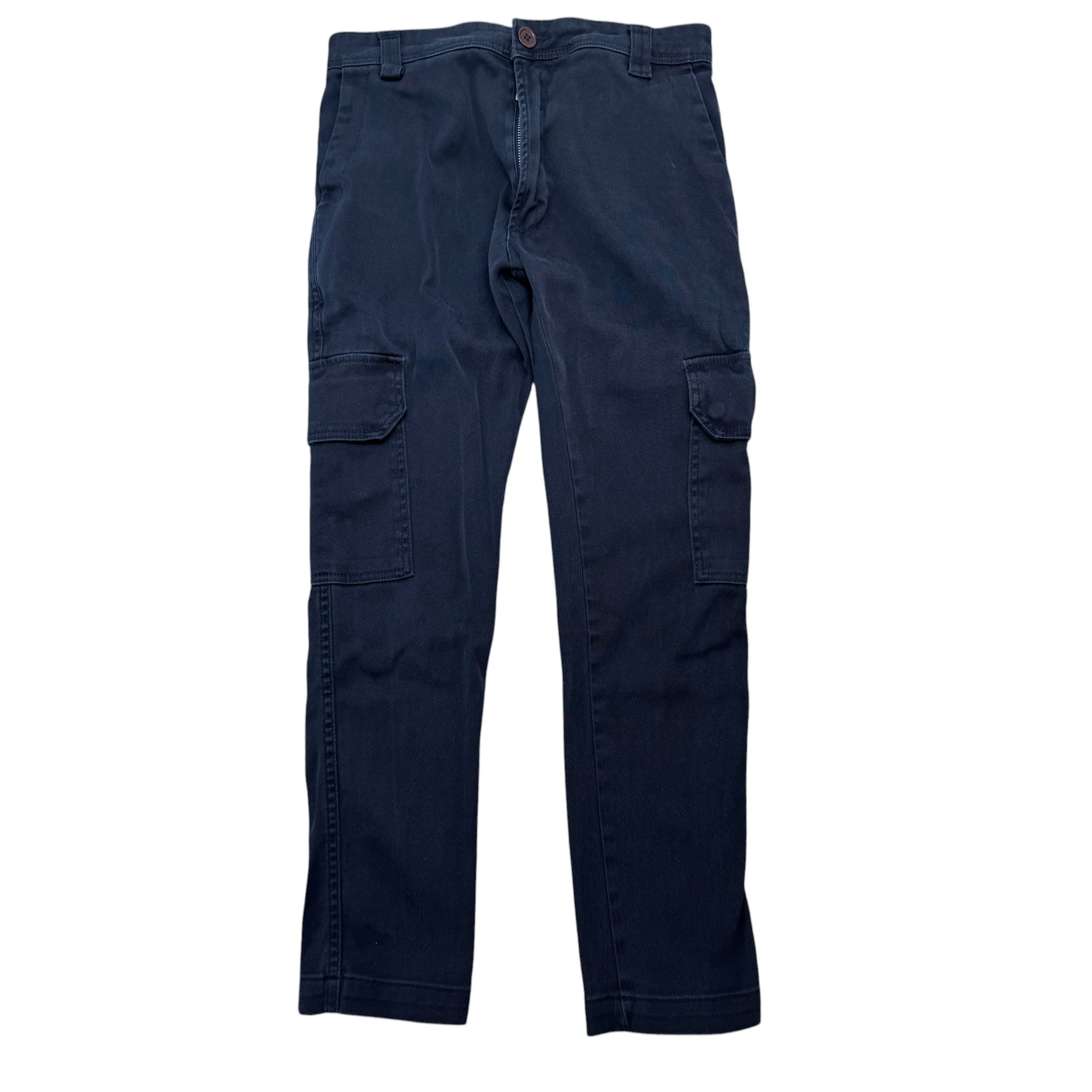 Men's Plaque Logo Trousers Navy Size S