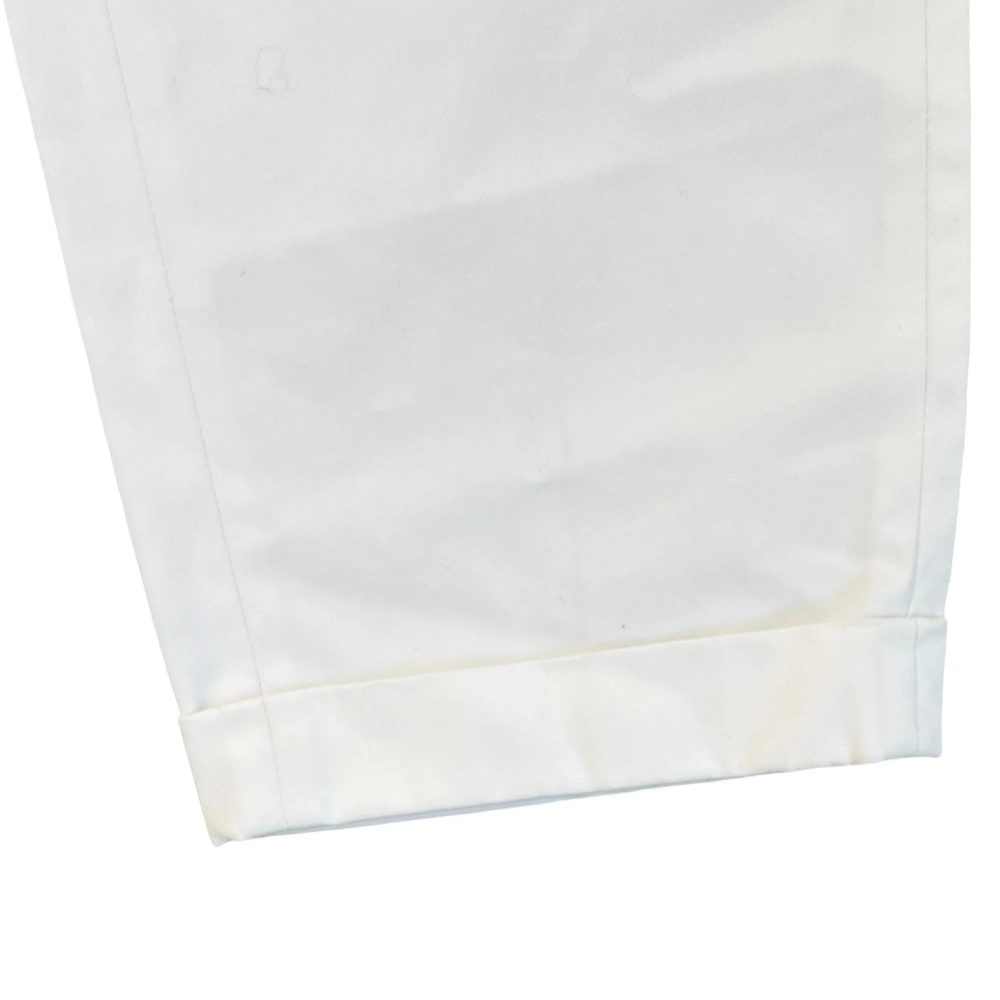 Men's Plaque Logo Trousers White Size IT 48 / UK 32 - Image 7