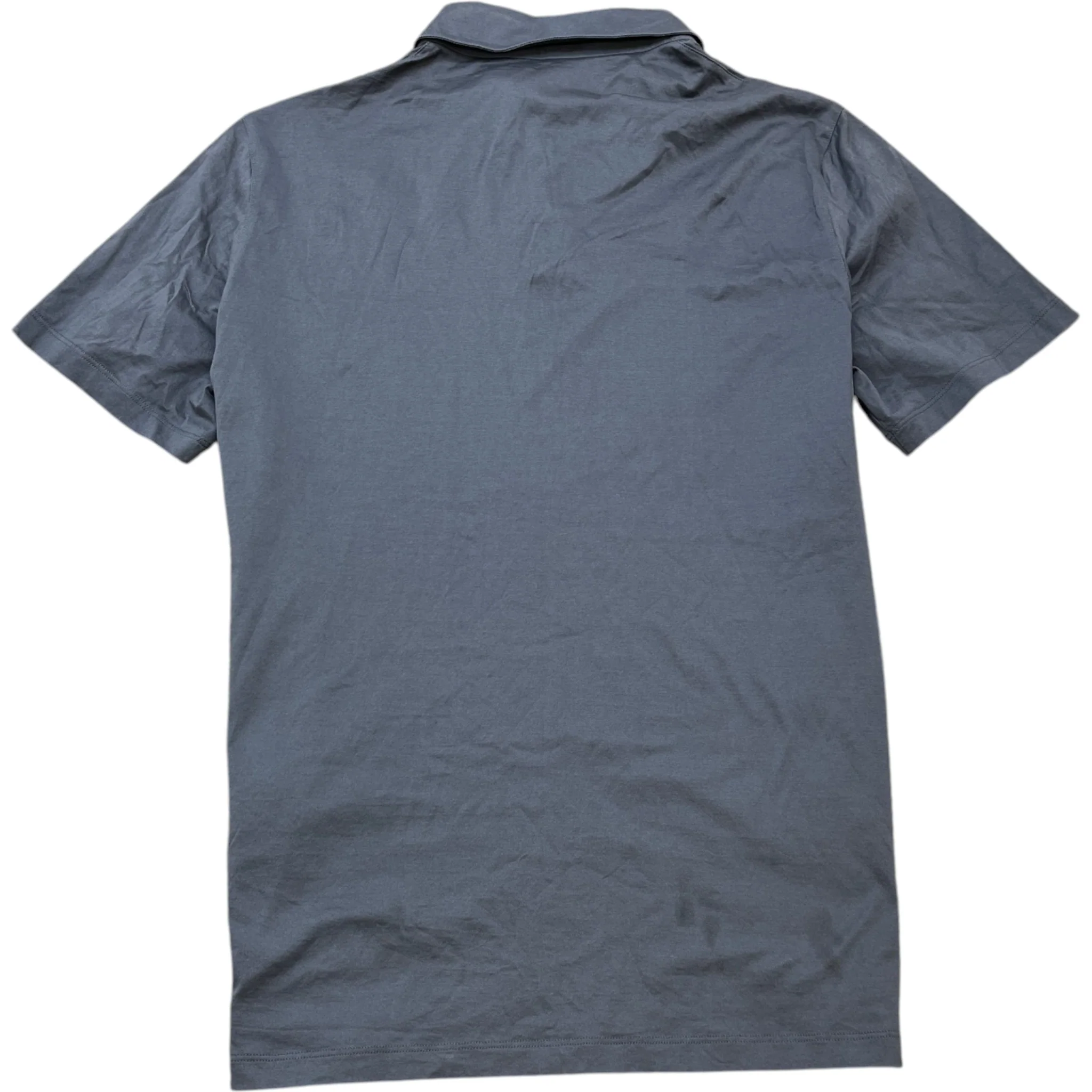 Men's Pocket Logo Polo Shirt Grey Size XL - Image 2