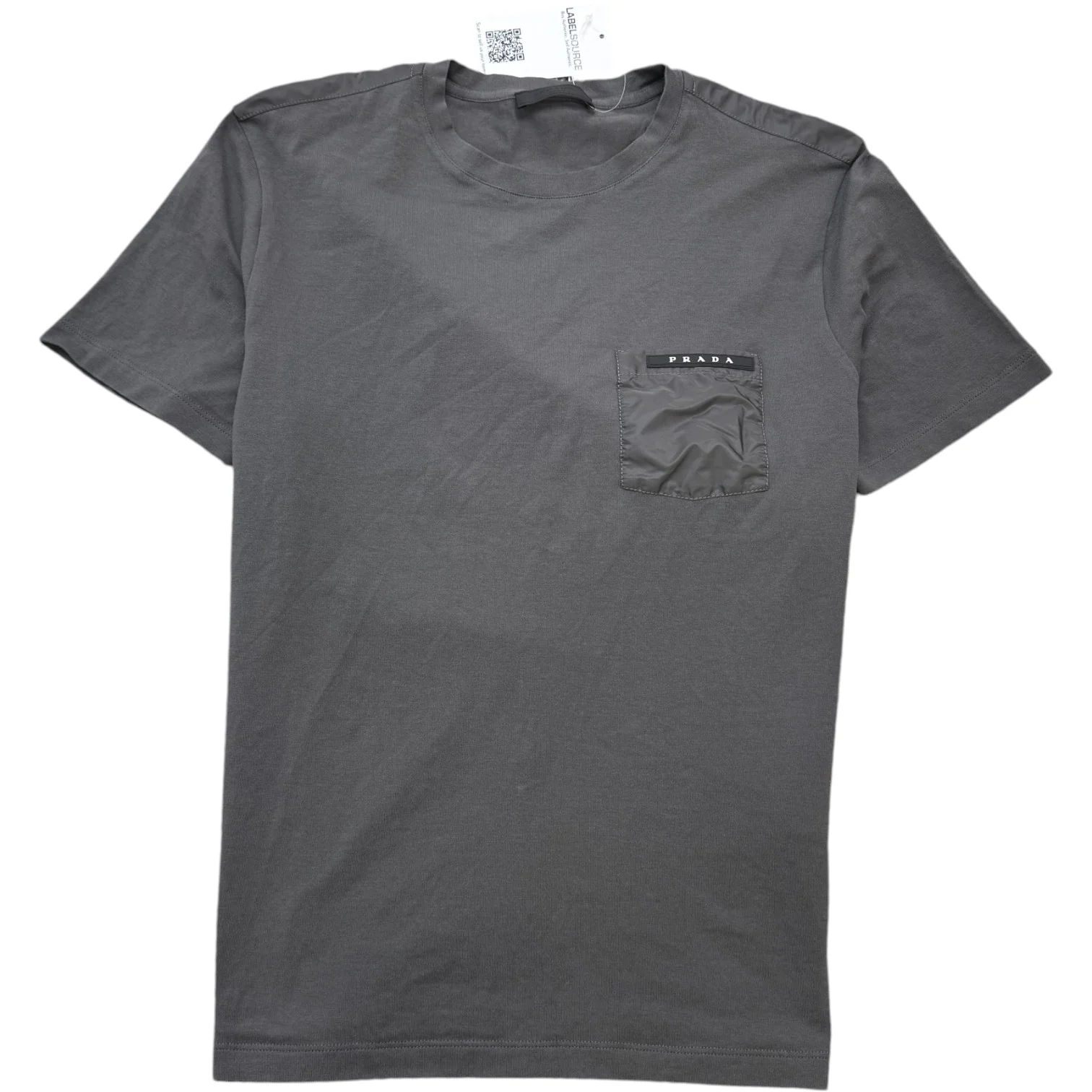 Men's Pocket Logo T-Shirt Grey Size M