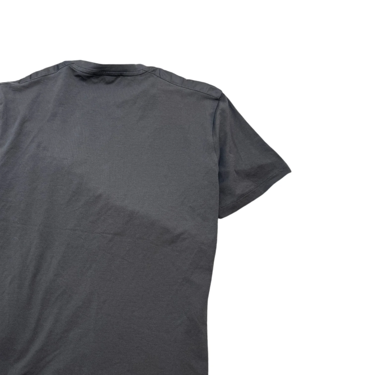 Men's Pocket Logo T-Shirt Grey Size M - Image 4