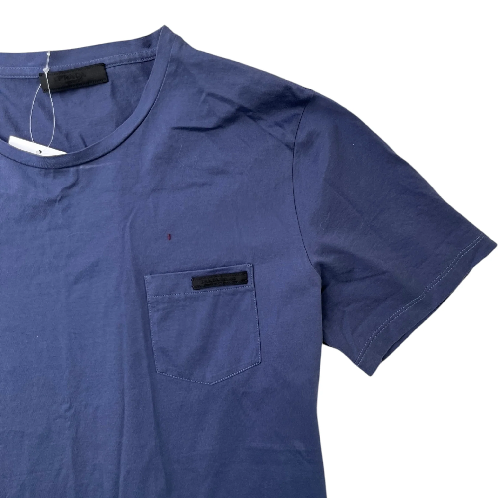 Men's Pocket Logo T-Shirt Navy Size M - Image 5