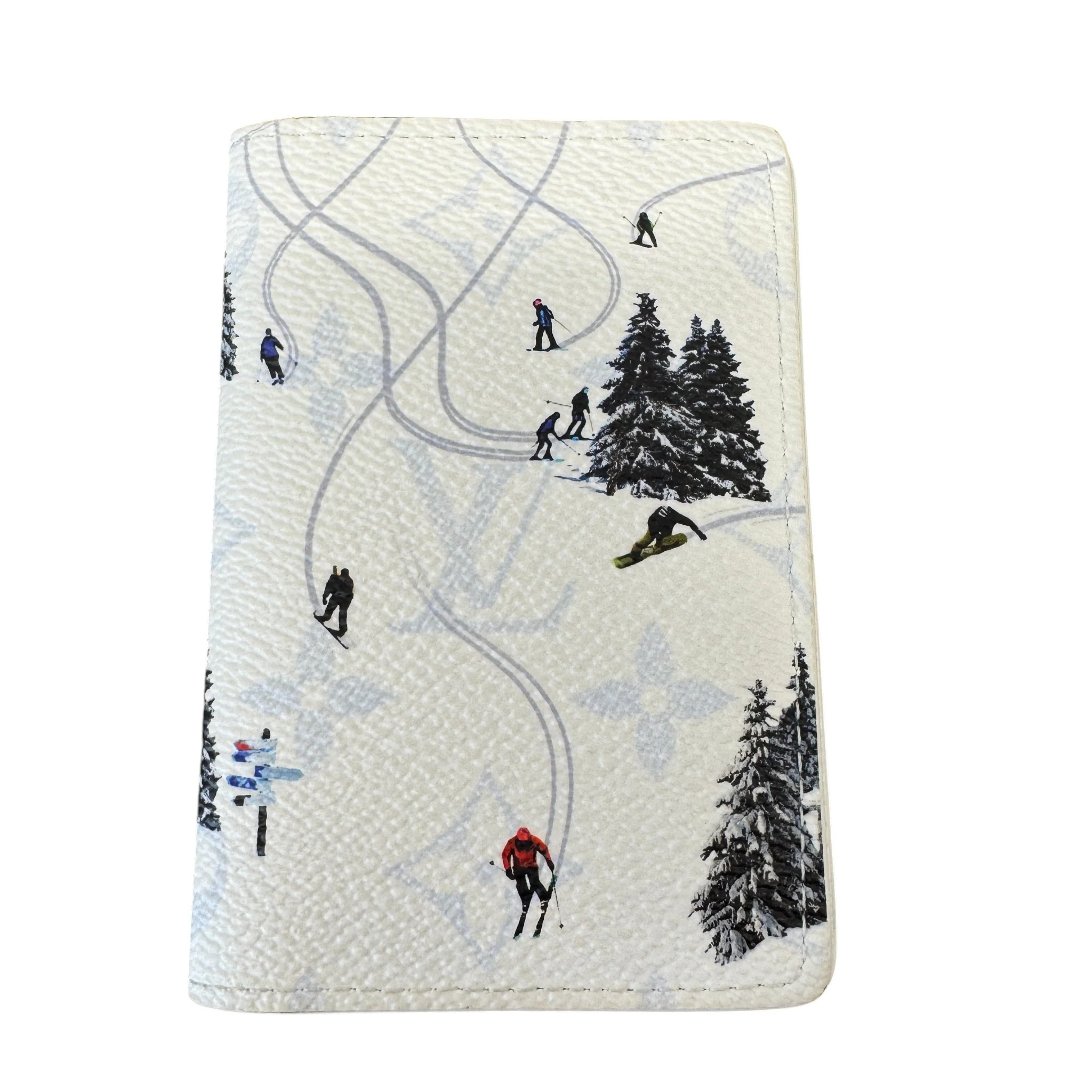 Men's Pocket Organiser Card Holder White - Image 6