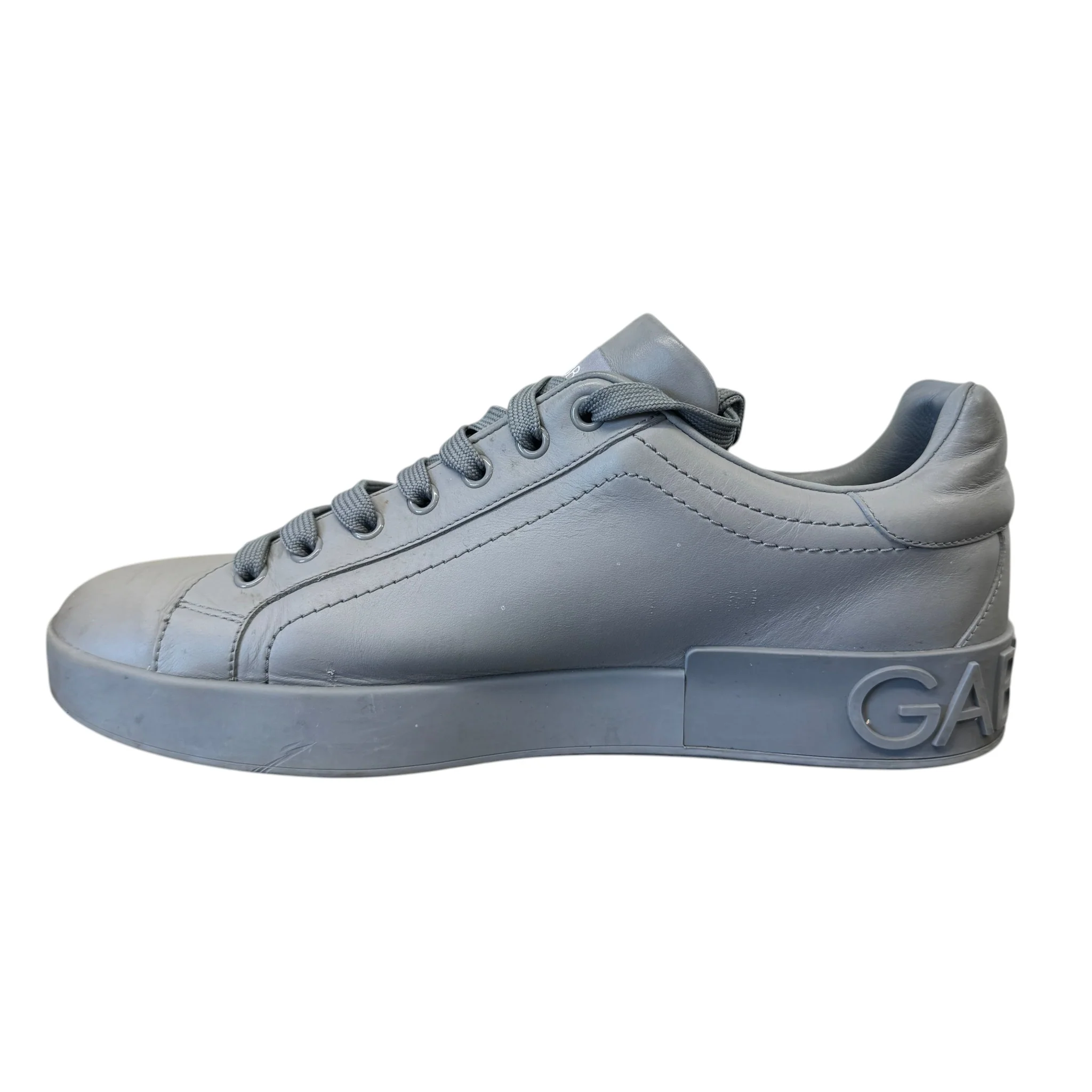 Men's Portofino Low Trainers Grey Size EU 42 / UK 8 - Image 2