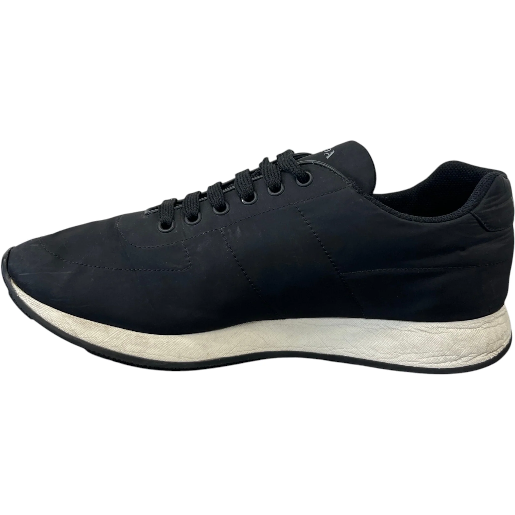 Men's Prax 01 Re-Nylon Low Trainers Black Size EU 42 / UK 8 - Image 2