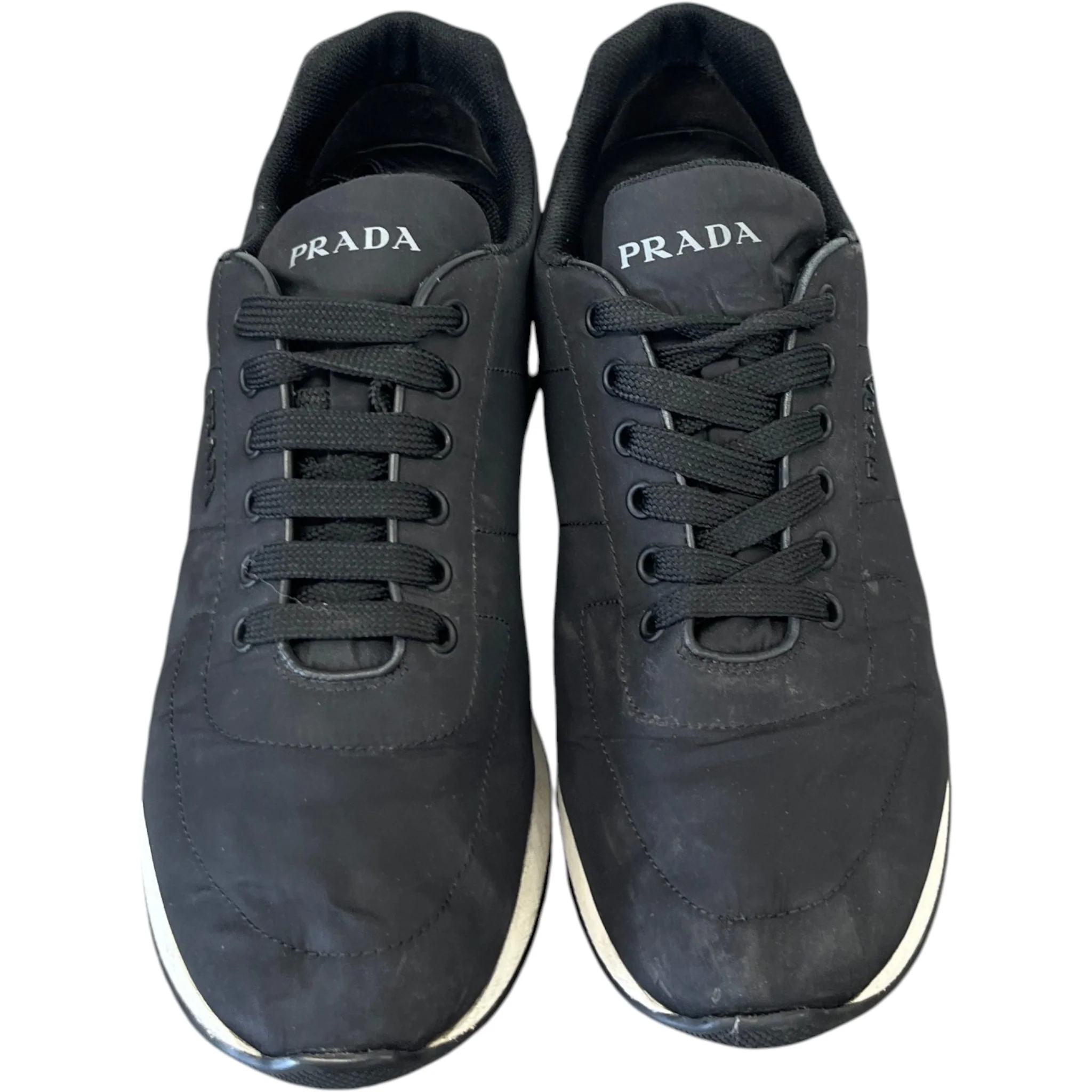 Men's Prax 01 Re-Nylon Low Trainers Black Size EU 42 / UK 8 - Image 6