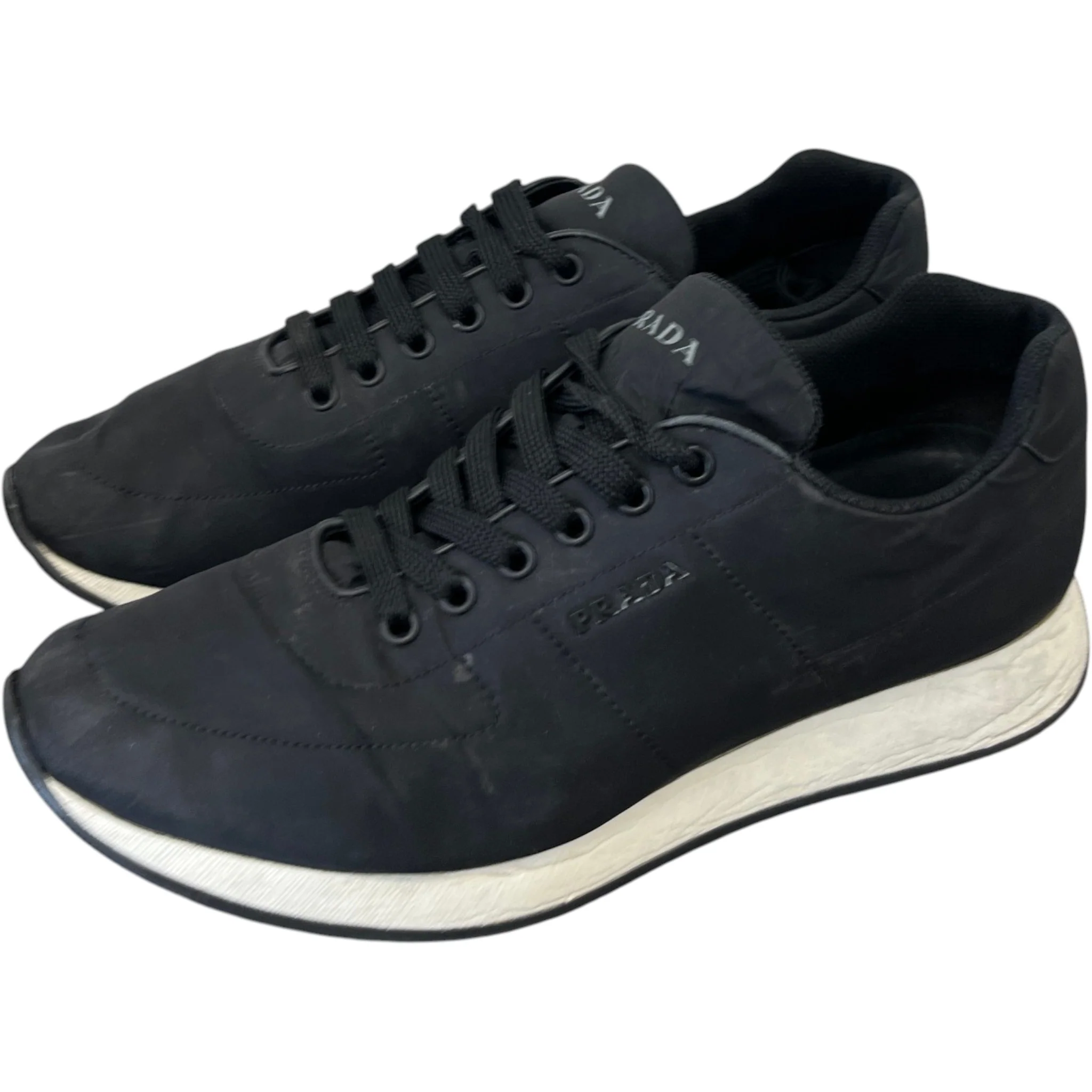 Men's Prax 01 Re-Nylon Low Trainers Black Size EU 42 / UK 8 - Image 9