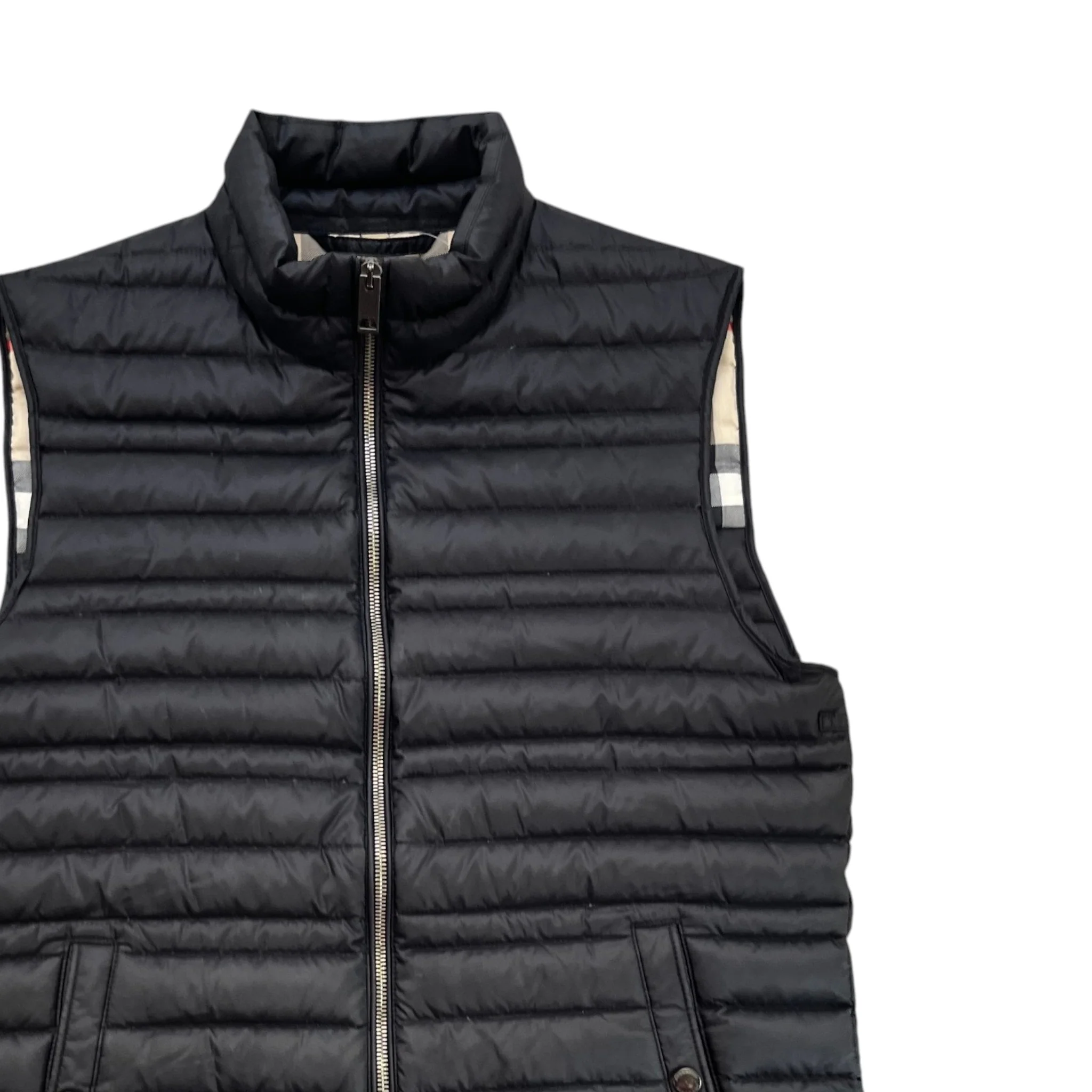 Men's Puffer Gilet Black Size IT 46 / S - Image 3