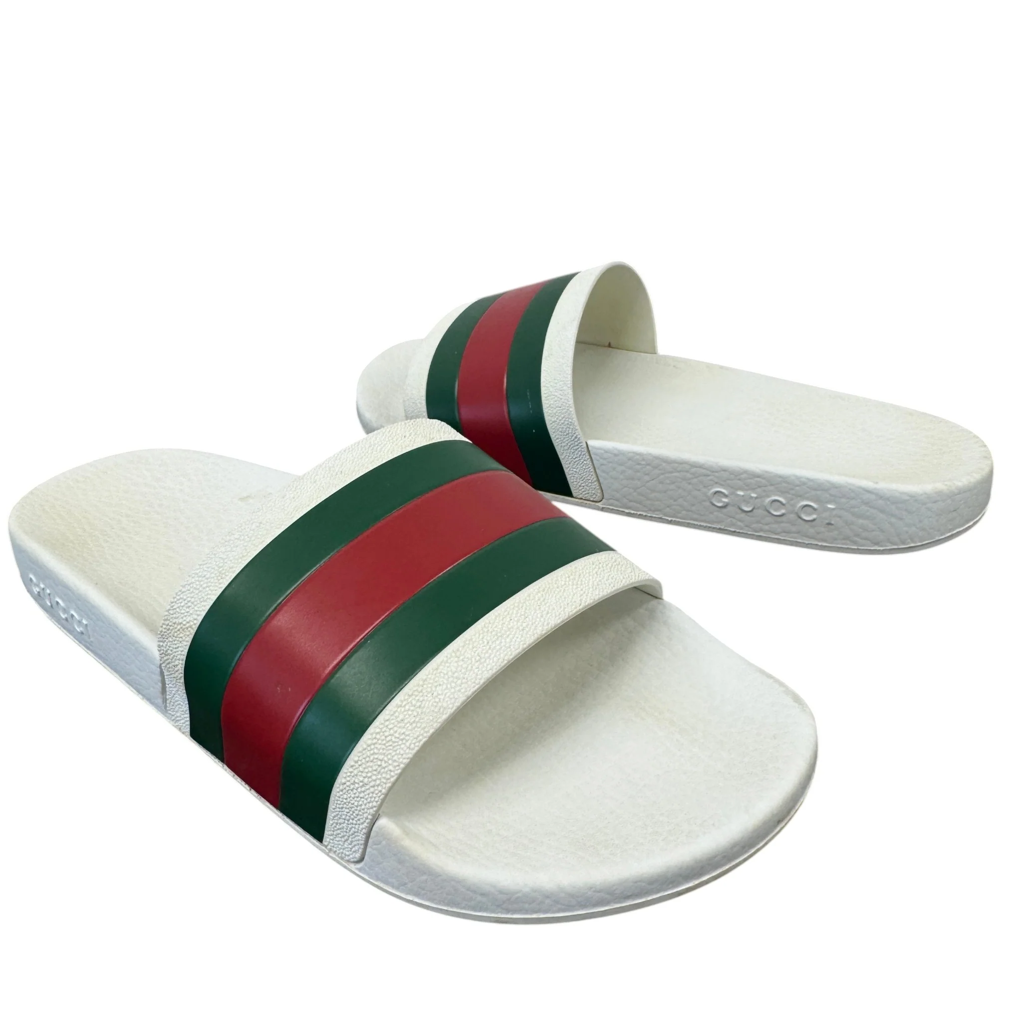 Men's Pursuit Trek Slides White Size EU 41.5 / UK 7.5 - Image 3
