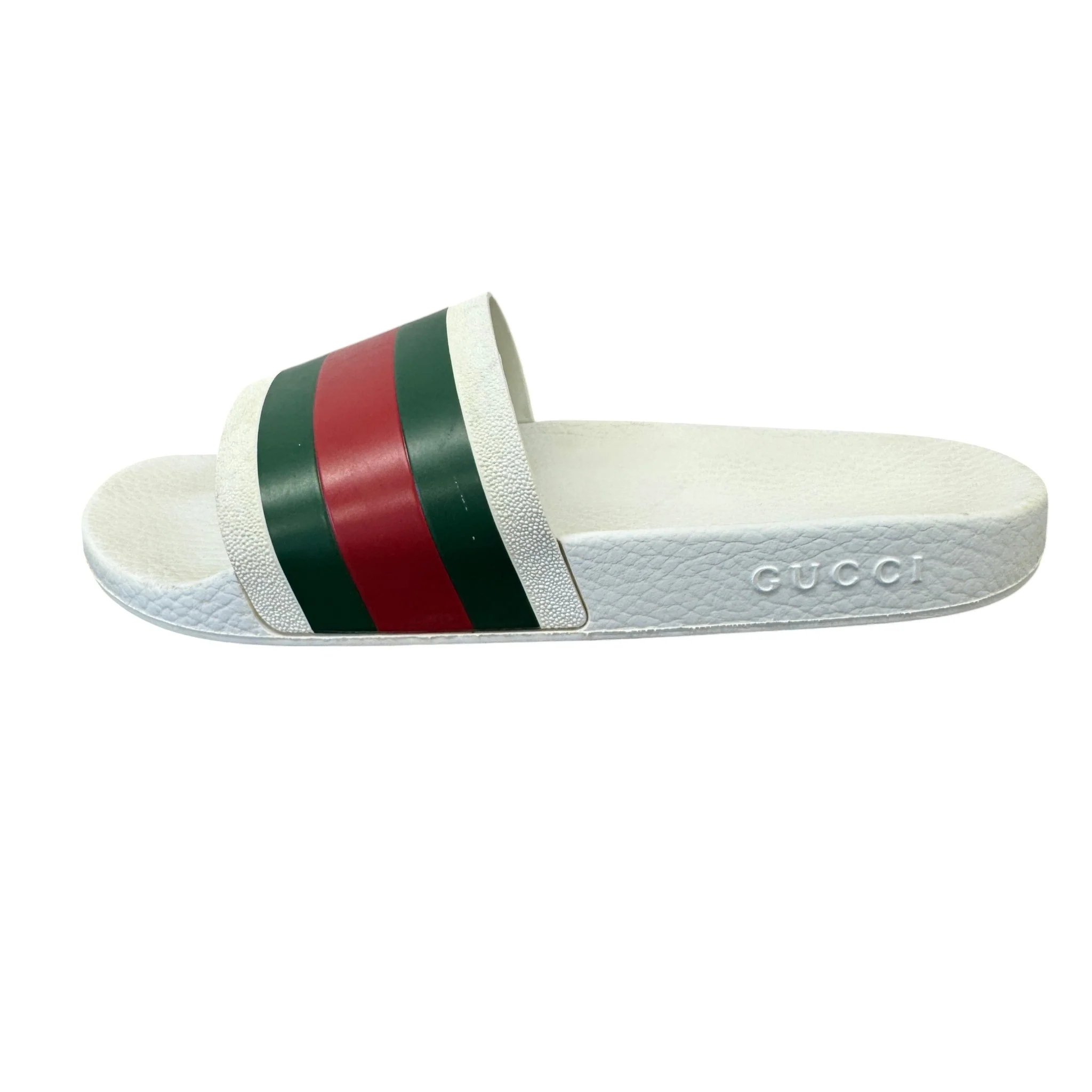 Men's Pursuit Trek Slides White Size EU 41.5 / UK 7.5 - Image 4
