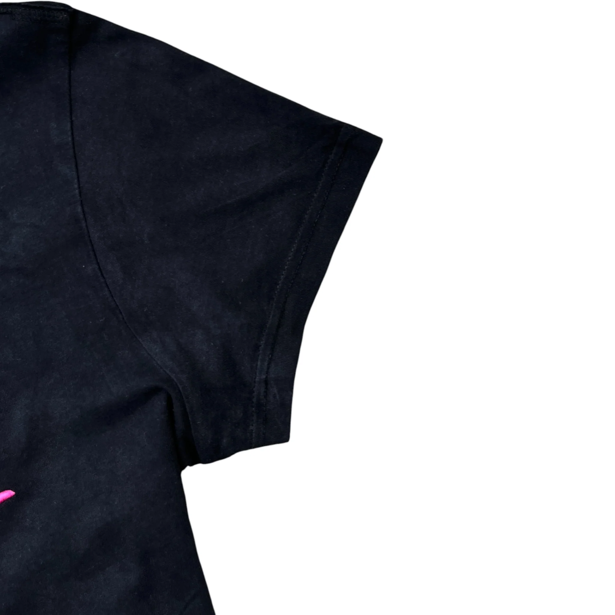 Men's Rainbow Logo T-Shirt Black Size M - Image 5