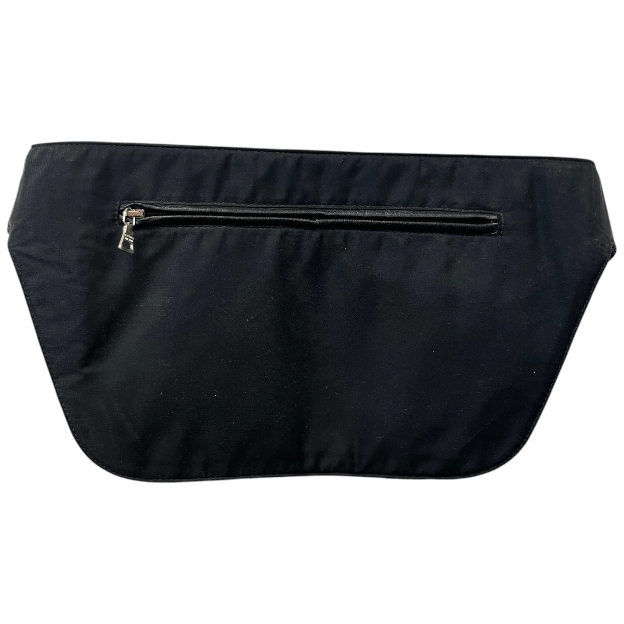 Men's Re-Nylon Belt Logo Belt Bag Black