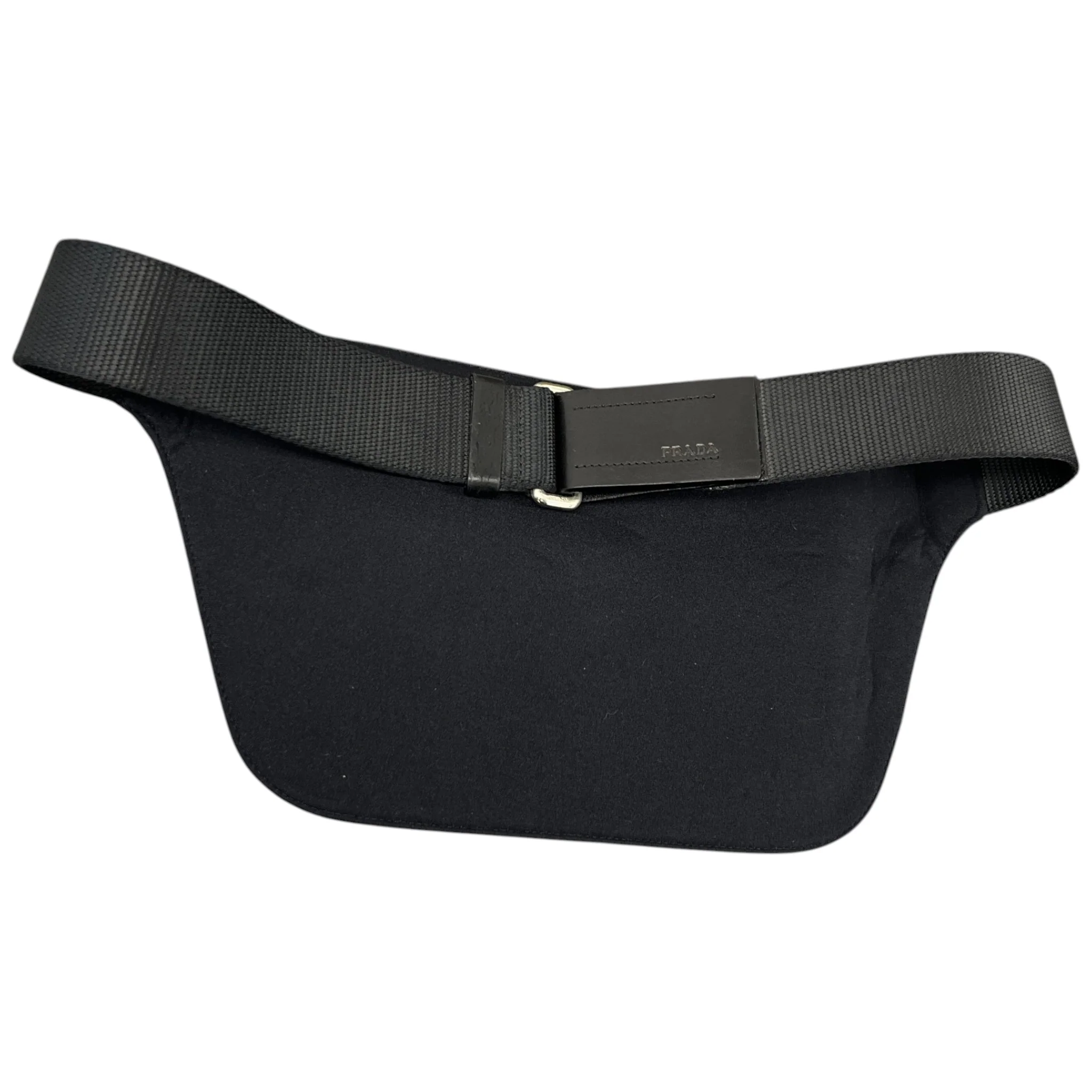Men's Re-Nylon Belt Logo Belt Bag Black - Image 2