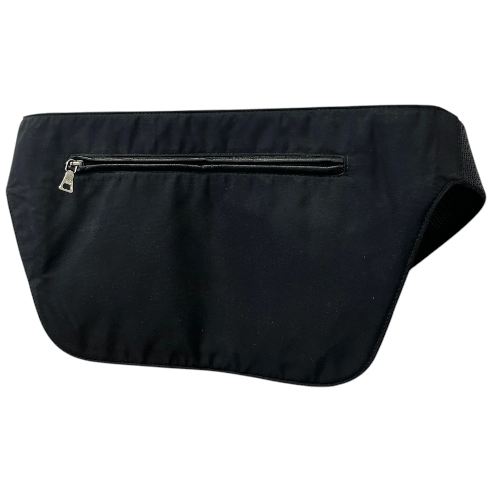 Men's Re-Nylon Belt Logo Belt Bag Black - Image 3