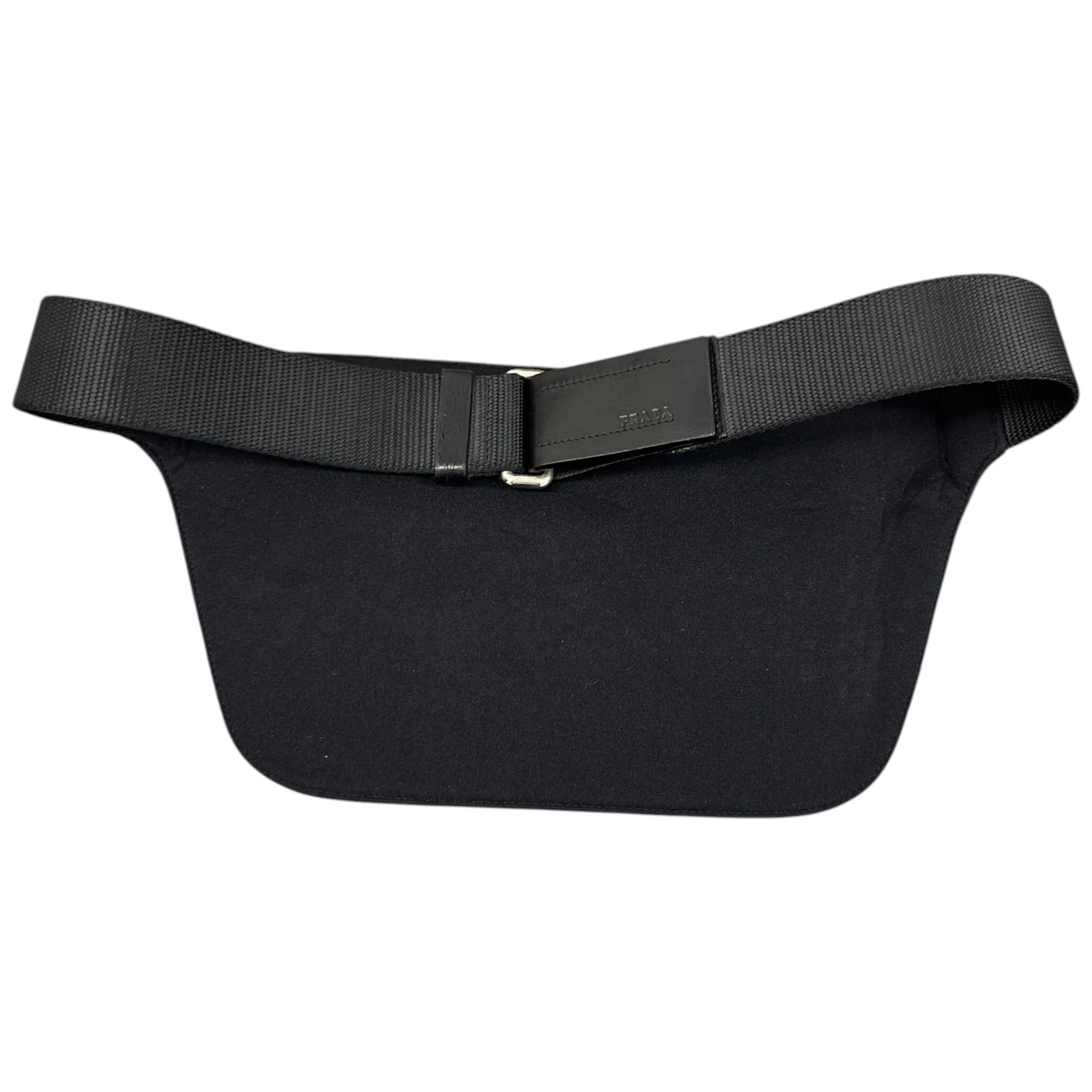 Men's Re-Nylon Belt Logo Belt Bag Black - Image 7