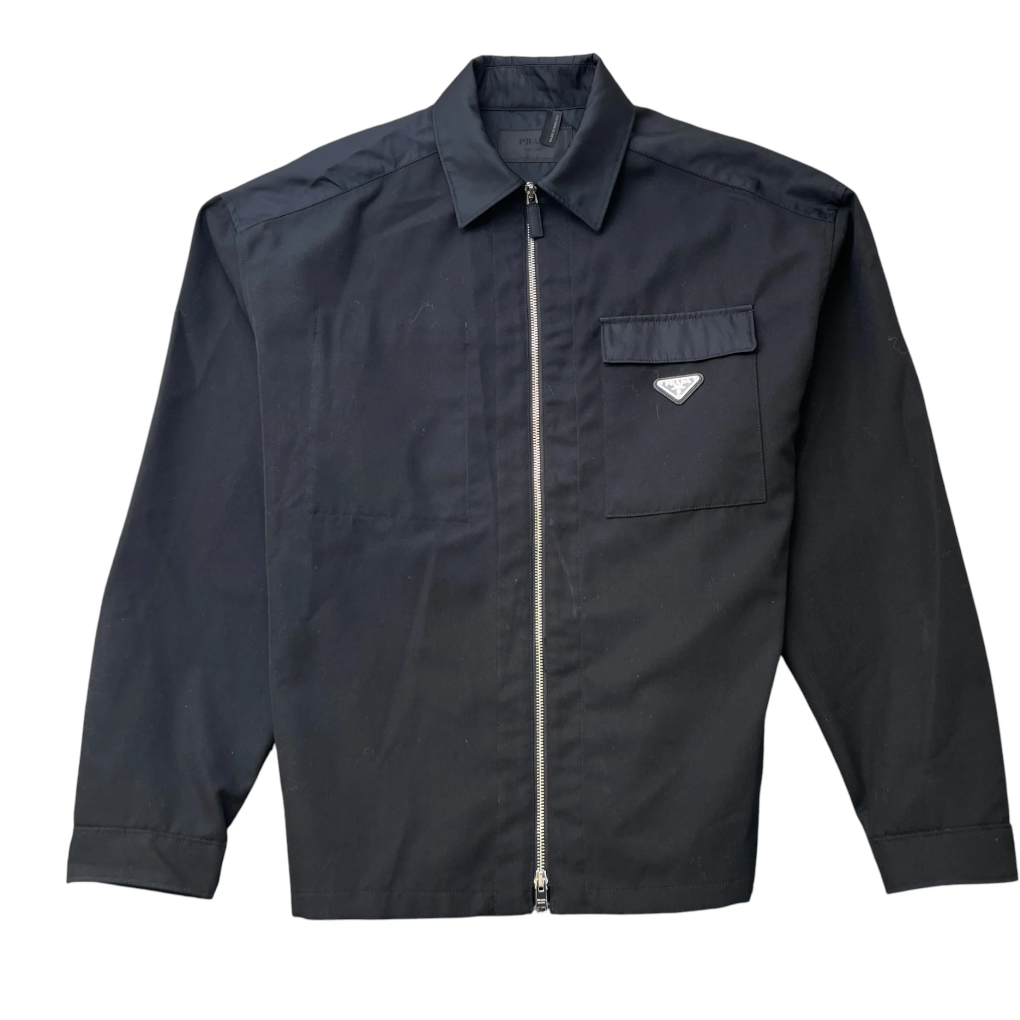 Men's Re-Nylon OverShirt Black Size M