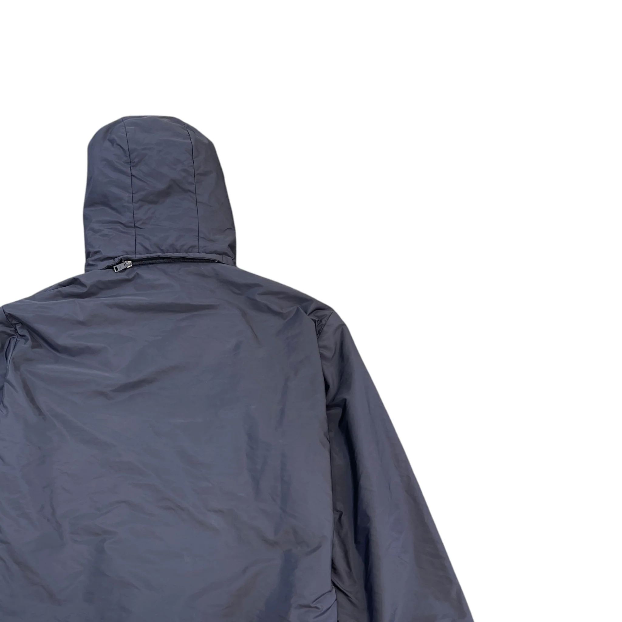 Men's Re-Nylon Plaque Logo Jacket Navy Size IT 54 / XXL - Image 4