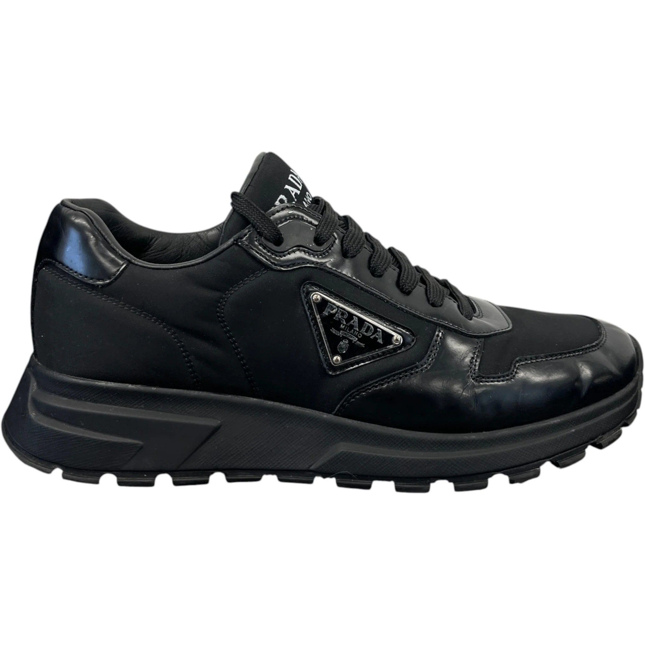 Men's Re-Nylon Prax 1 Low Trainers Black Size EU 40 / UK 6