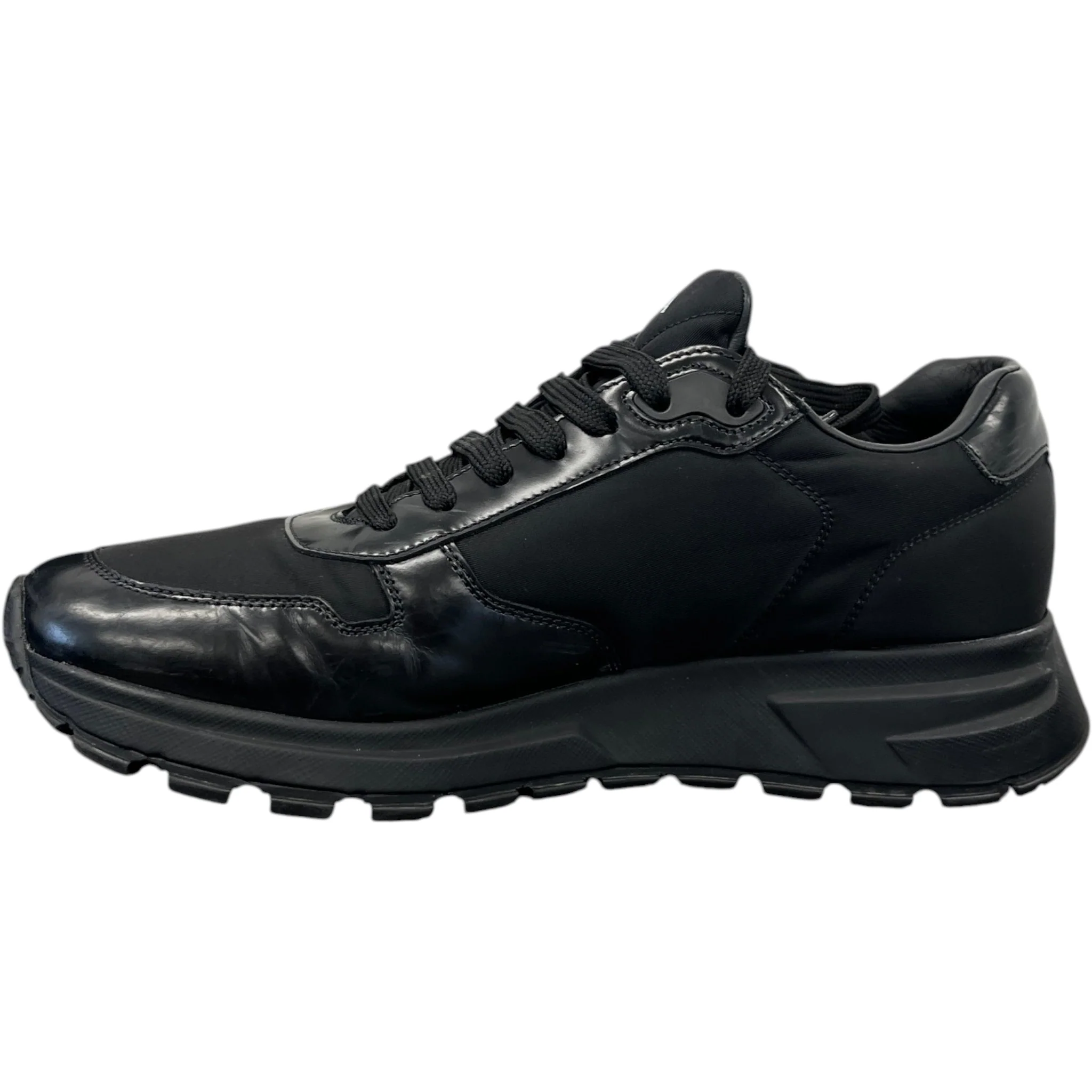Men's Re-Nylon Prax 1 Low Trainers Black Size EU 40 / UK 6 - Image 2