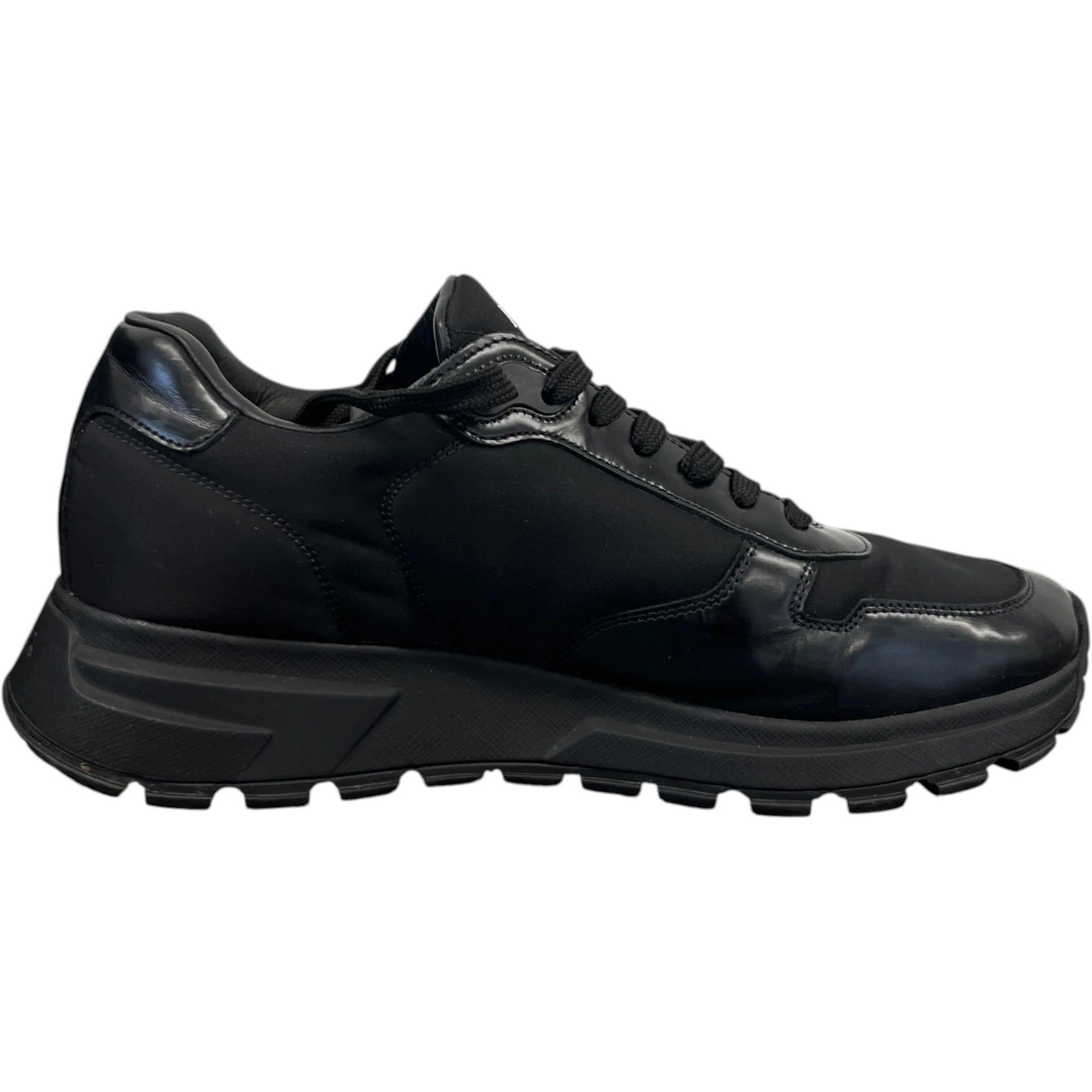 Men's Re-Nylon Prax 1 Low Trainers Black Size EU 40 / UK 6 - Image 4