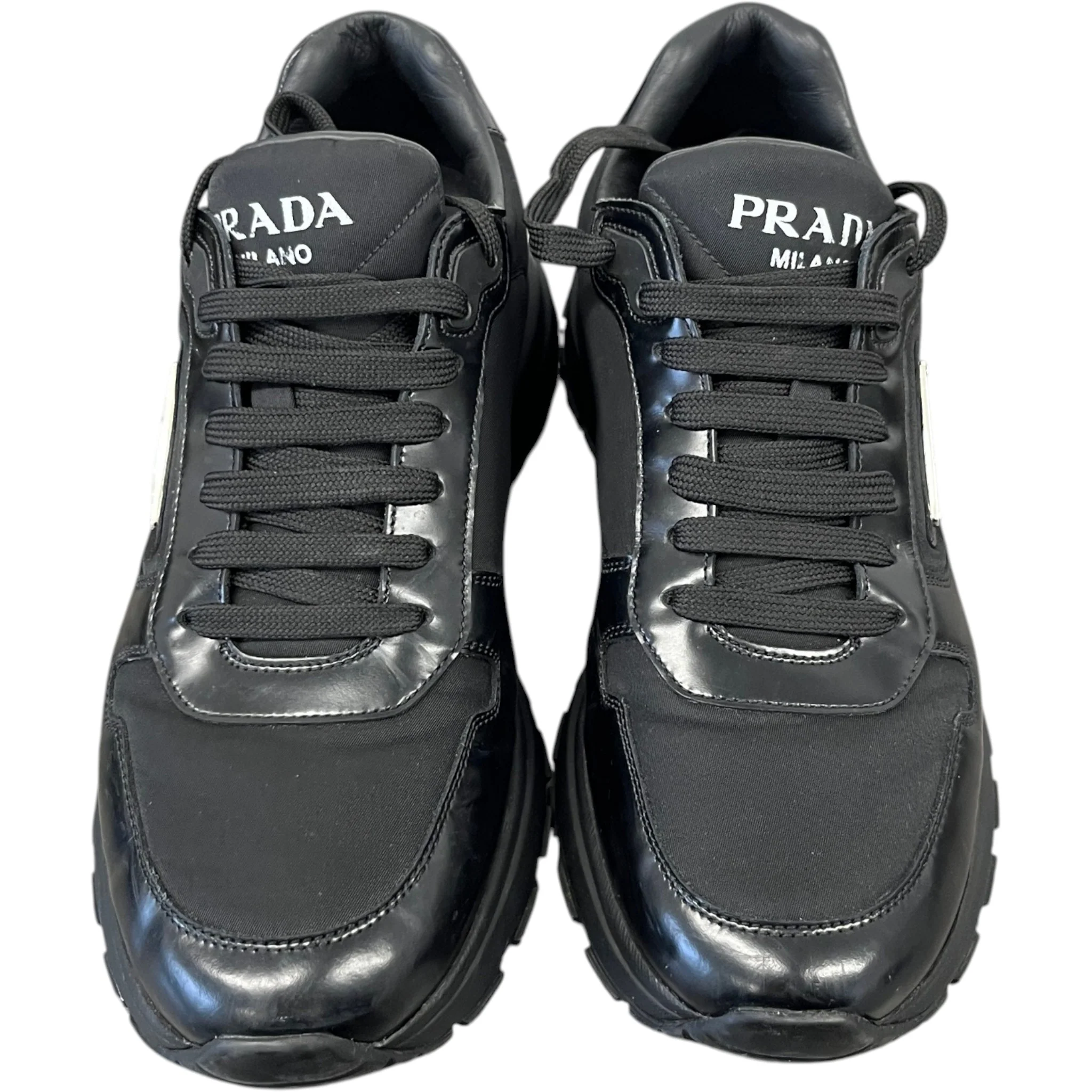 Men's Re-Nylon Prax 1 Low Trainers Black Size EU 40 / UK 6 - Image 6