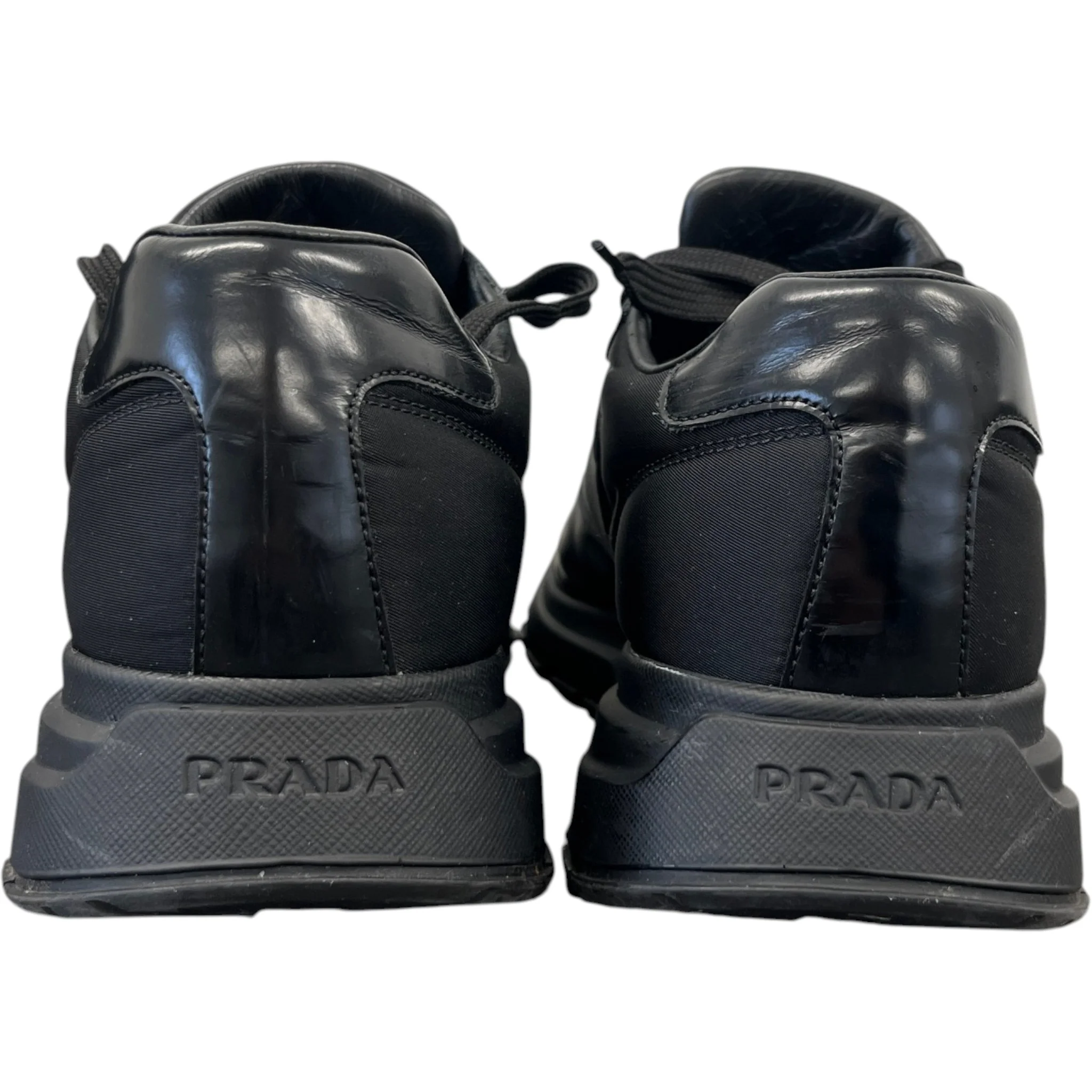 Men's Re-Nylon Prax 1 Low Trainers Black Size EU 40 / UK 6 - Image 7