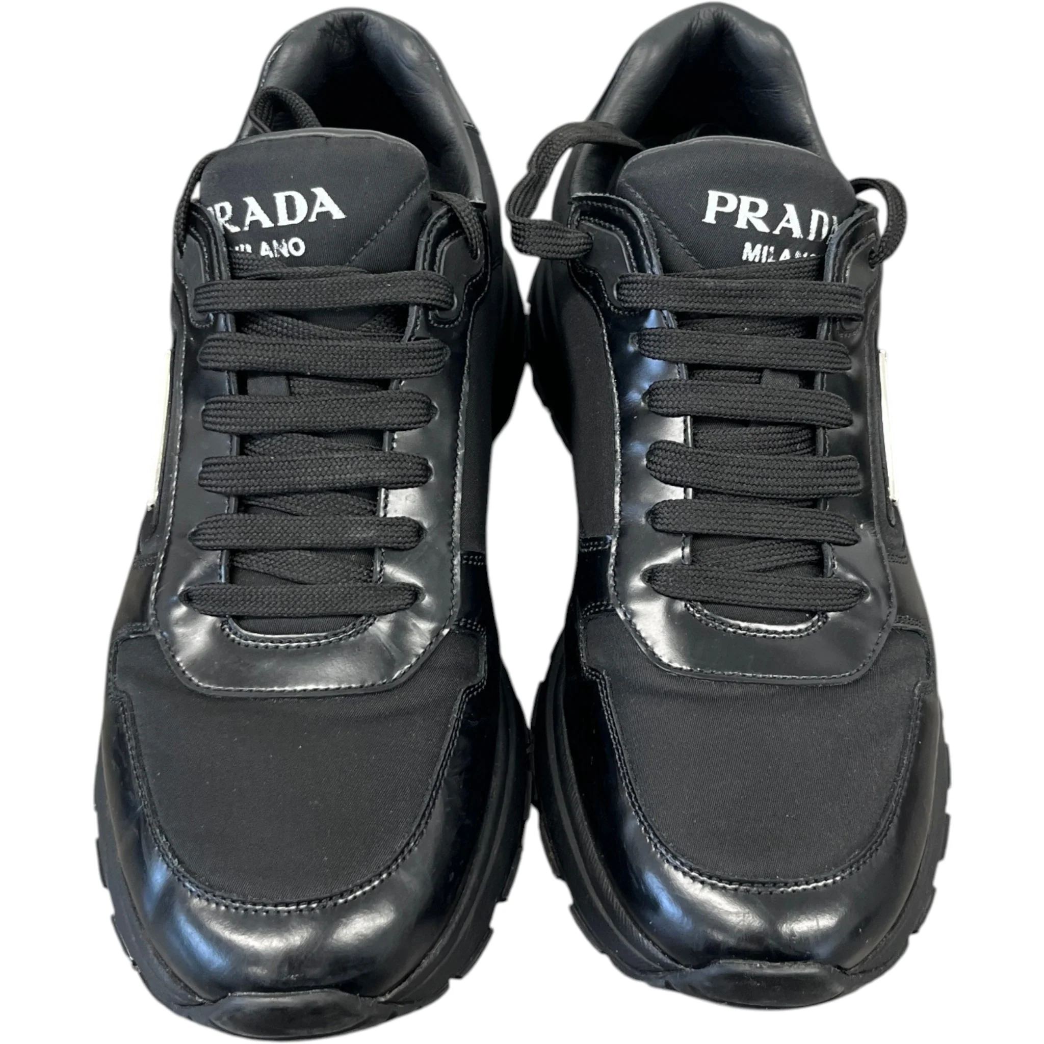 Men's Re-Nylon Prax 1 Low Trainers Black Size EU 40 / UK 6 - Image 9