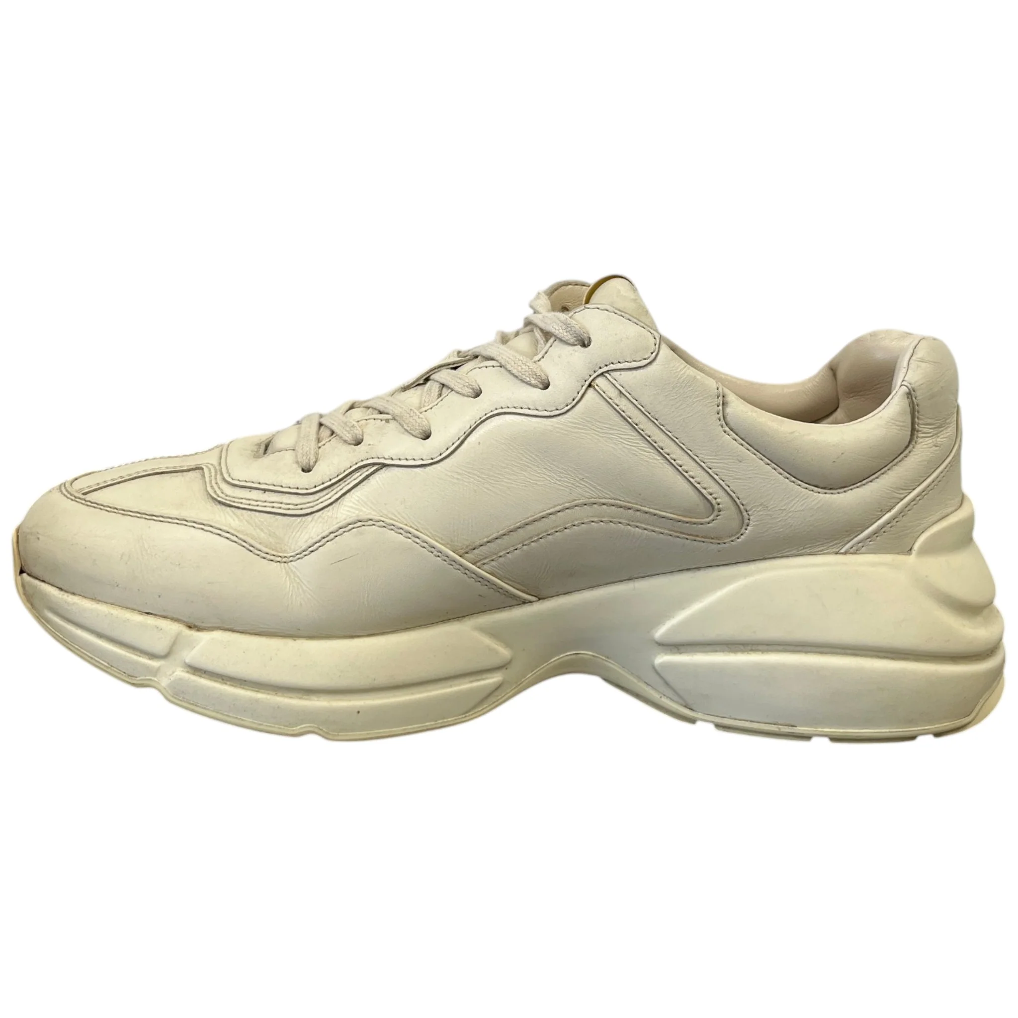 Men's Rhyton Low Trainers Beige Size EU 44 / UK 10 - Image 2