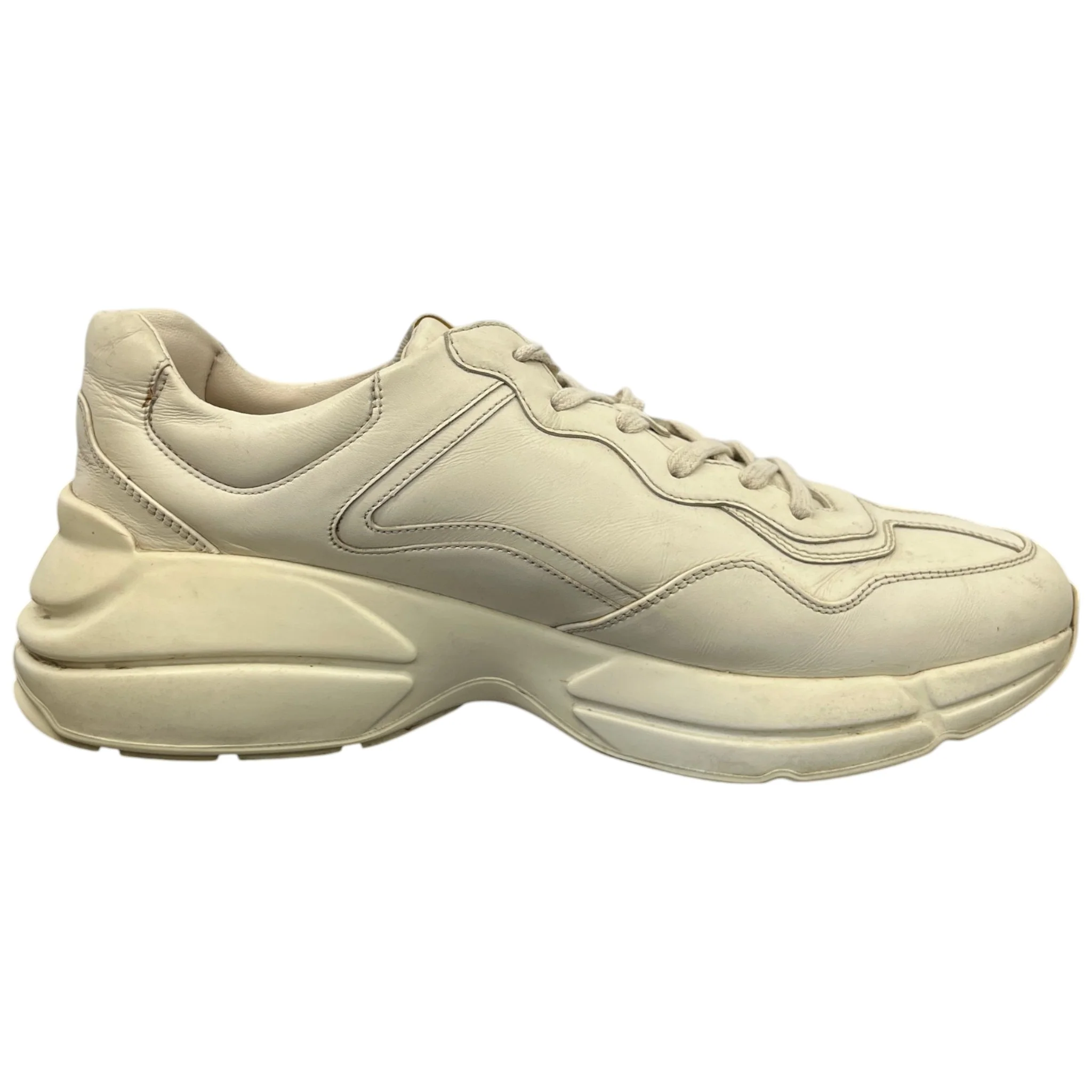 Men's Rhyton Low Trainers Beige Size EU 44 / UK 10 - Image 4